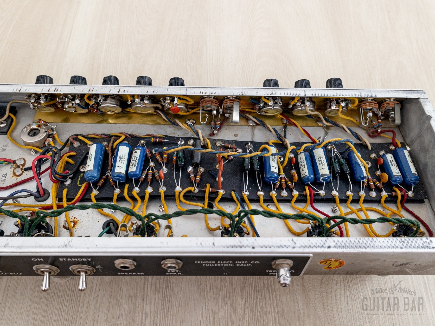 1963 Fender Deluxe Non-Reverb Black Panel Pre-CBS Tube Amp w/ Vintage