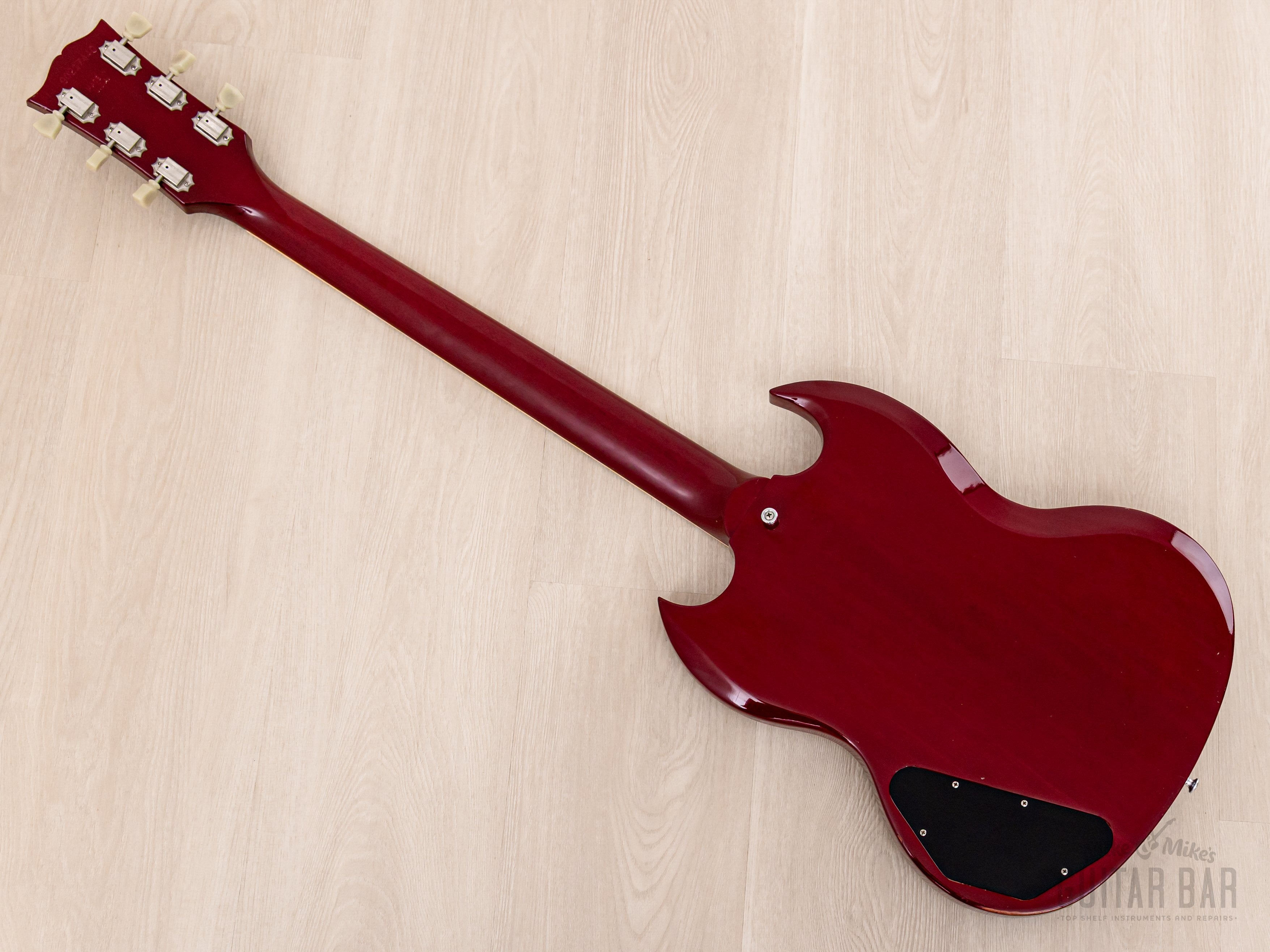 1997 Gibson ‘61 SG Standard Cherry w/ 57 Classic PAFs, Hangtags & Case