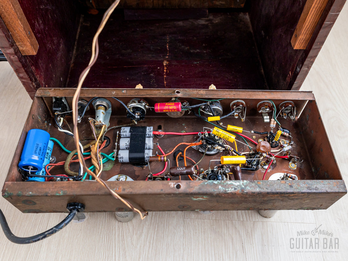 Magnatone Melodier Deluxe point-to-point circuit
