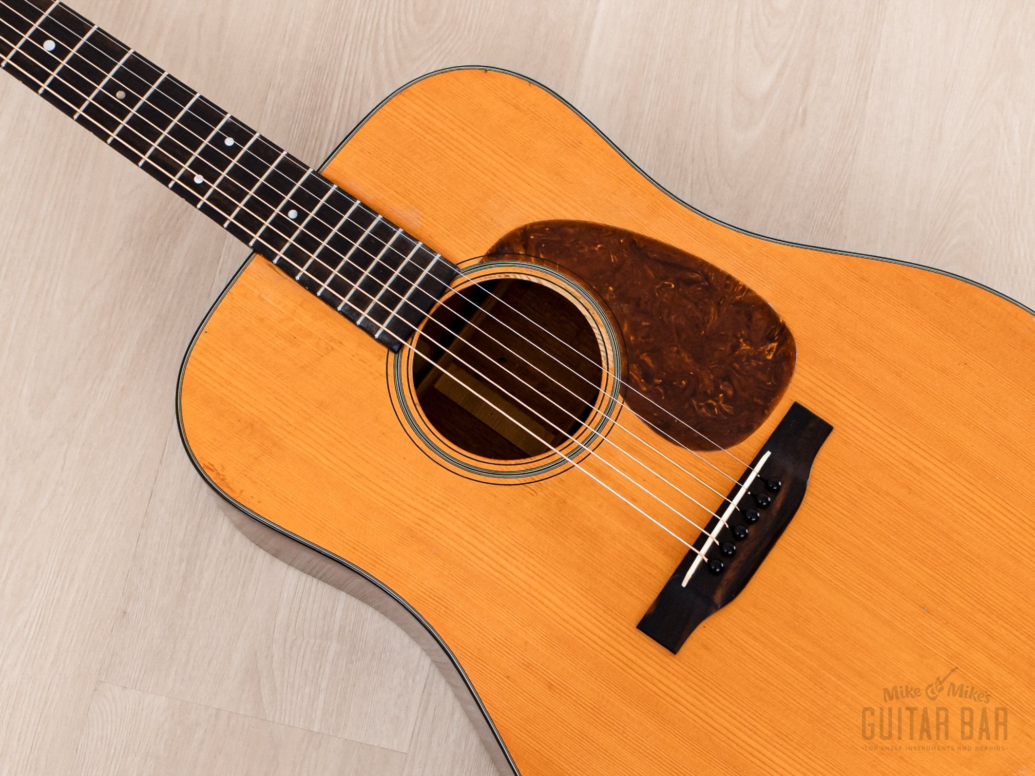 1945 Martin D-18 Vintage Dreadnought Acoustic Guitar, Wartime Features w/ Adirondack Spruce Top, Case