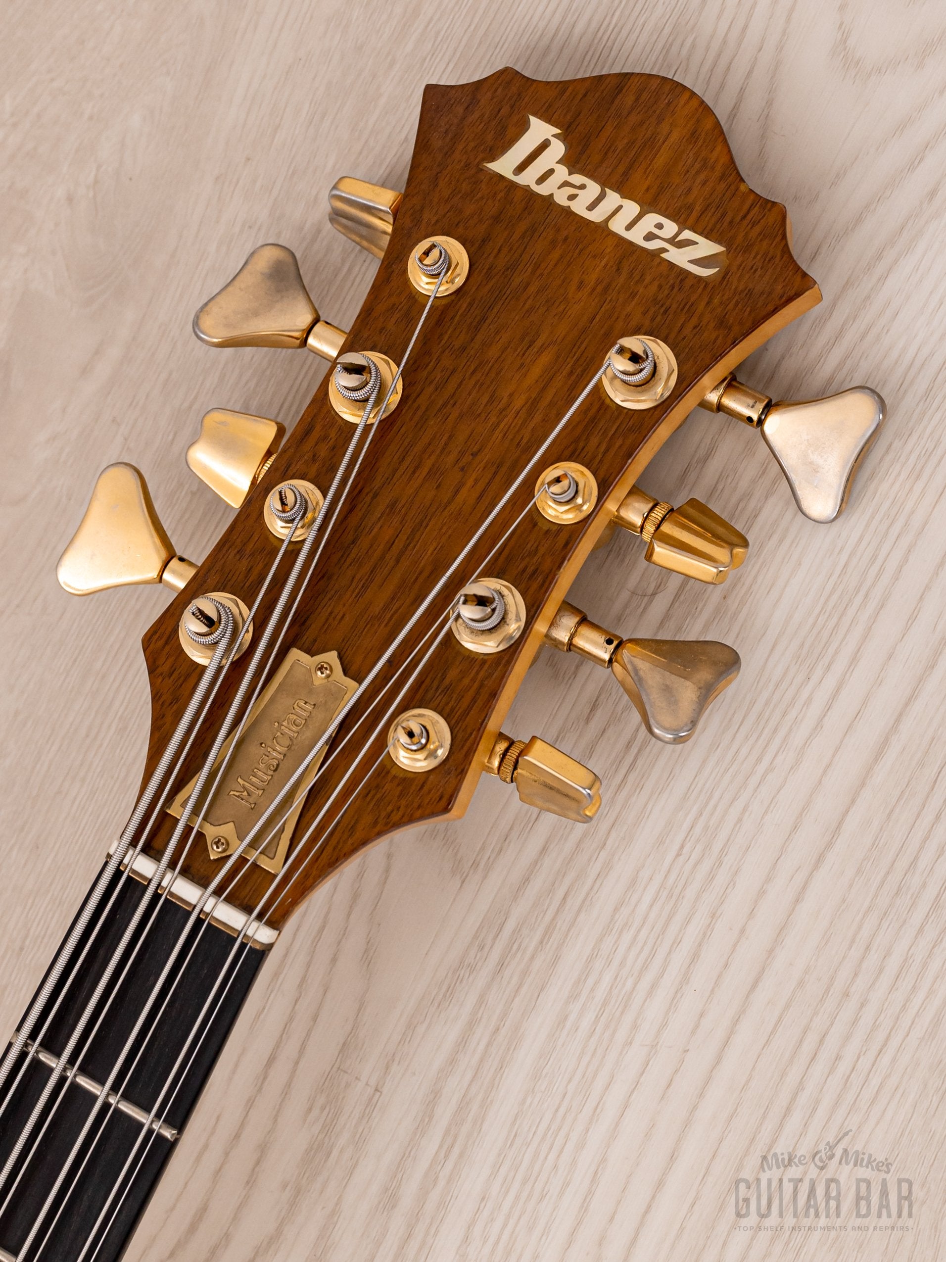 1982 Ibanez Musician 8-string ST-980 24-fret, Fleetwood Mac John McVie-Owned w/ Flight Case
