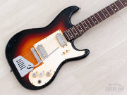 1960s Hofner 172/S Sunburst electric guitar, body front angle