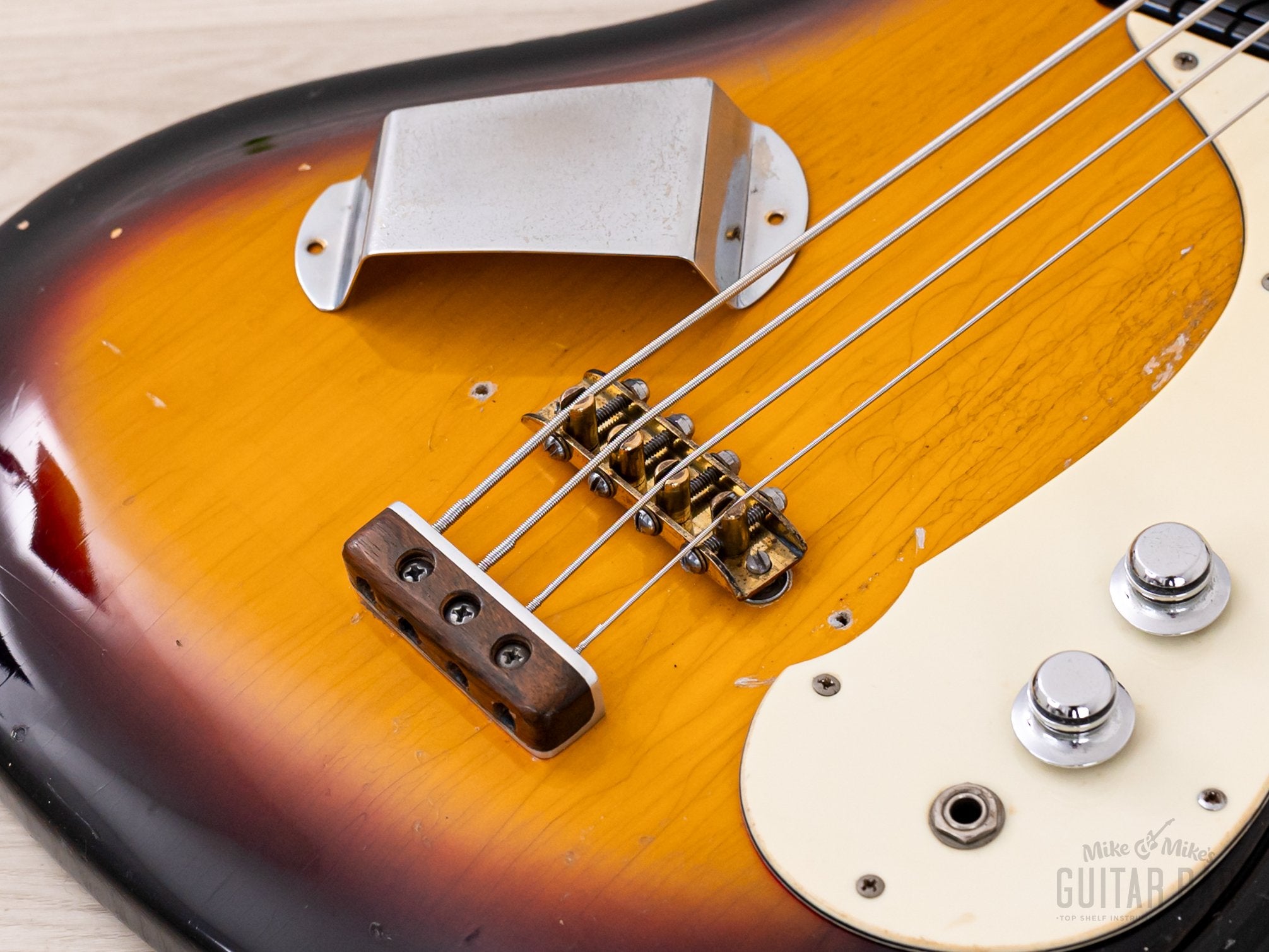 1965 Mosrite Ventures Model Vintage Short Scale Bass Sunburst