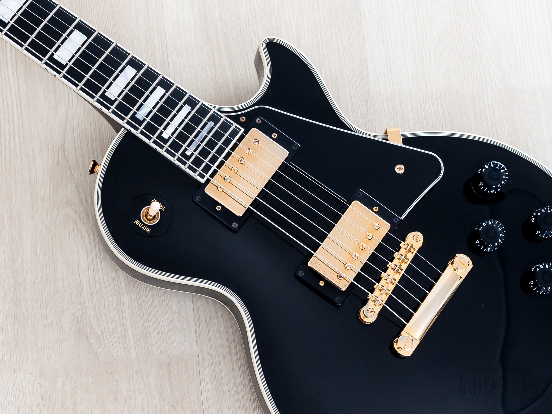 2025 Epiphone IGC Les Paul Custom Black Beauty w/ Gibson USA Pickups &