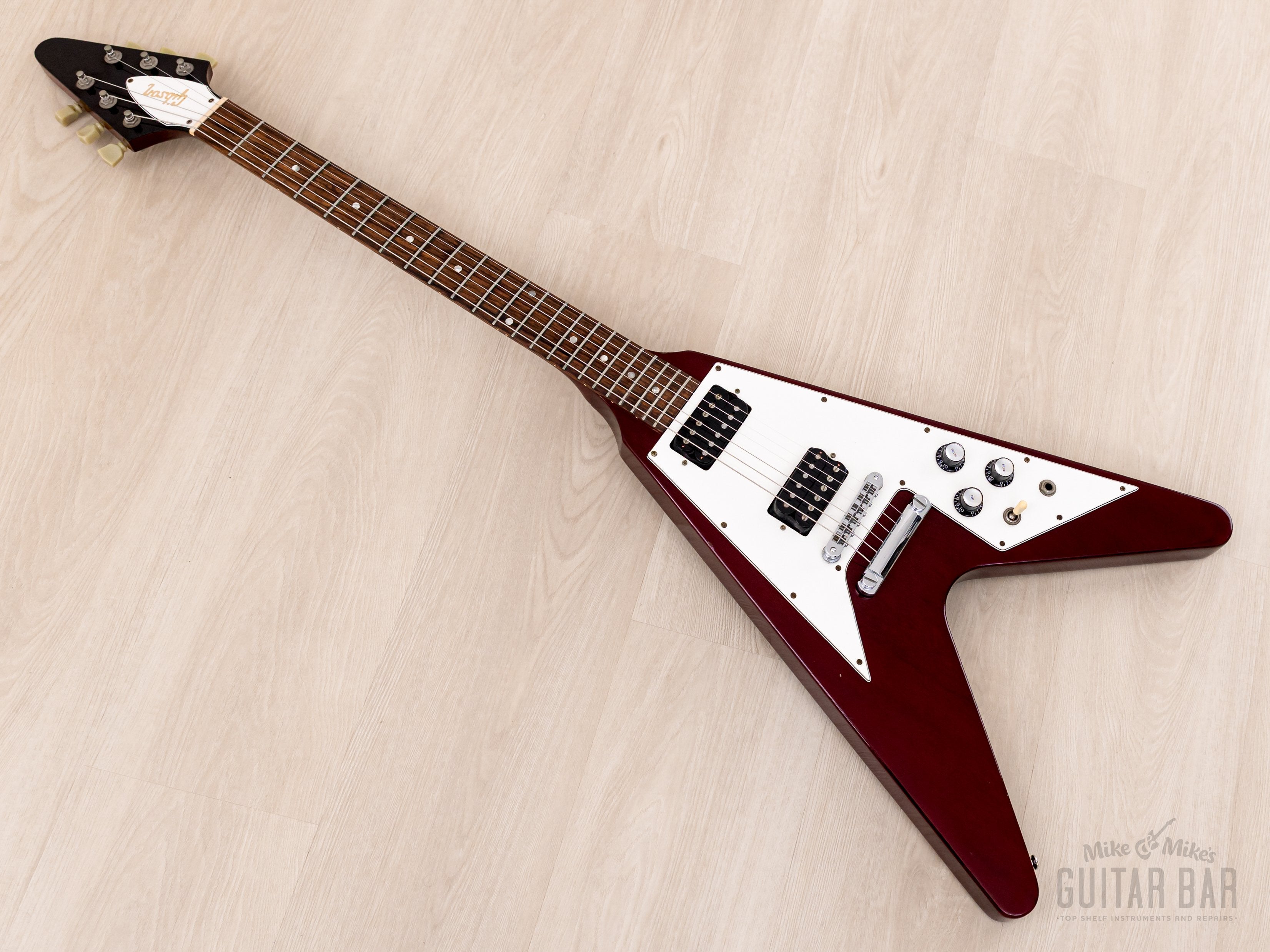 1994 Gibson Flying V '67 Vintage Reissue Electric Guitar Heritage Cherry w/ Case