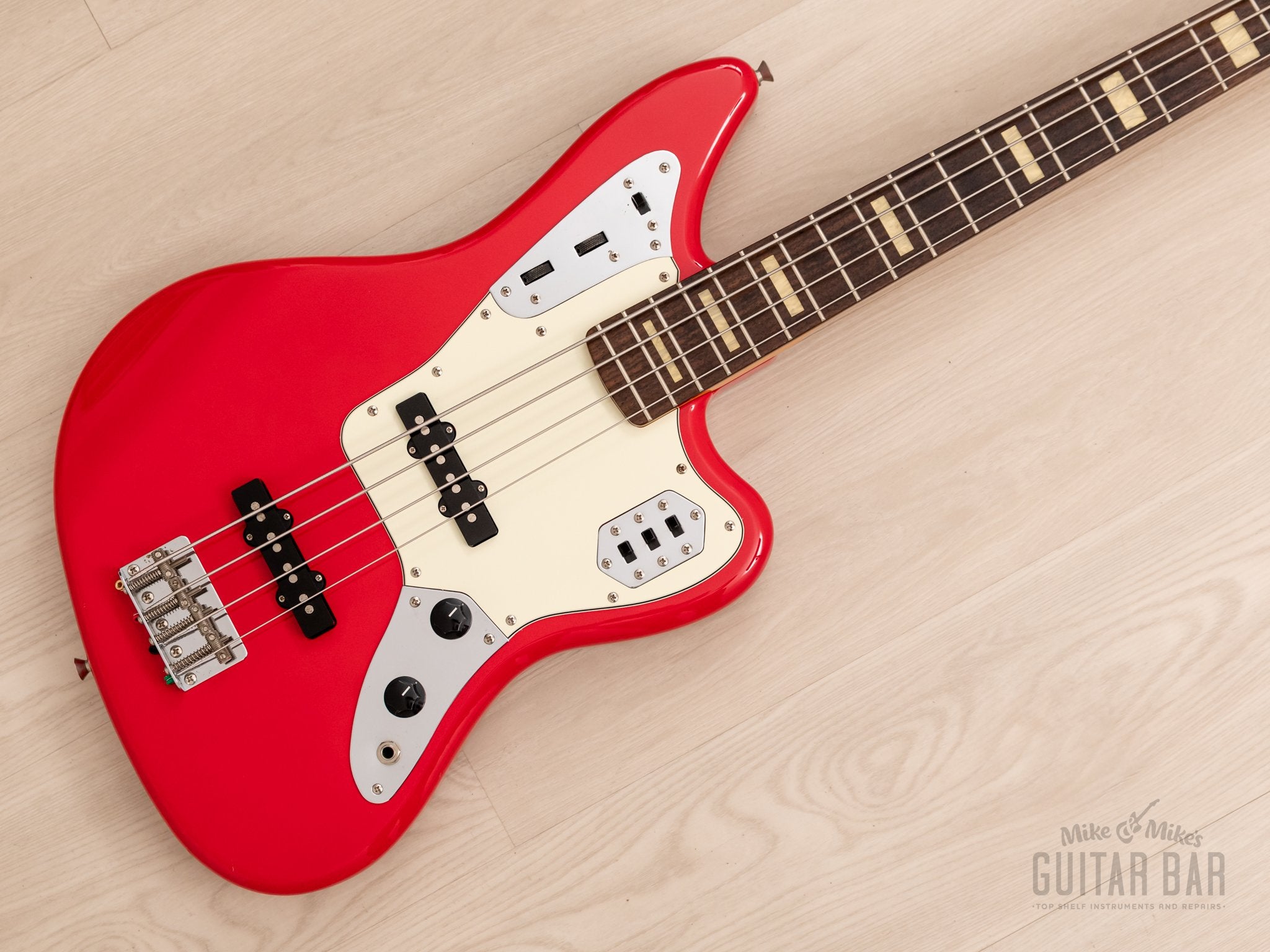 2009 Fender Jaguar Bass Hot Rod Red w/ Active EQ, Japan MIJ