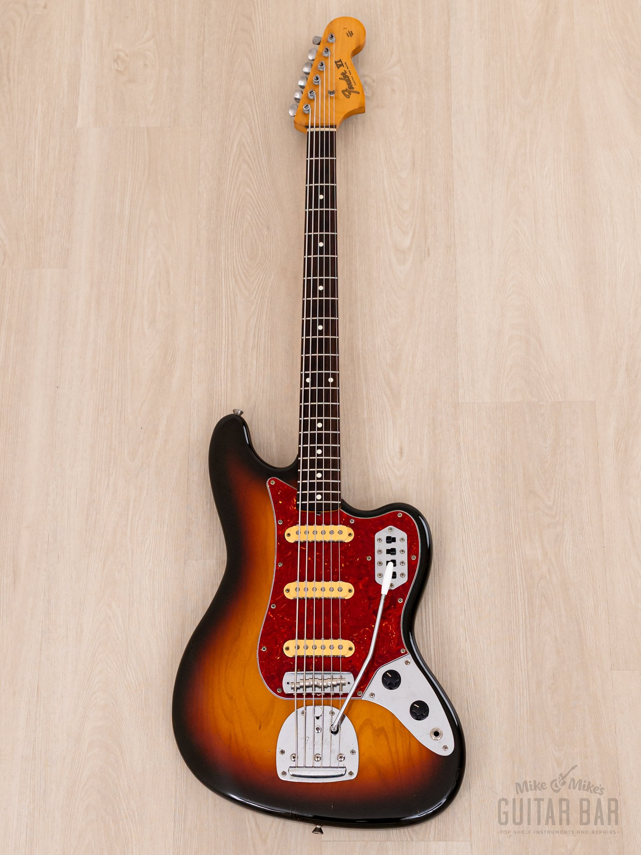 1992 Fender Custom Edition Bass VI Sunburst, 100% Original, Japan MIJ Fujigen
