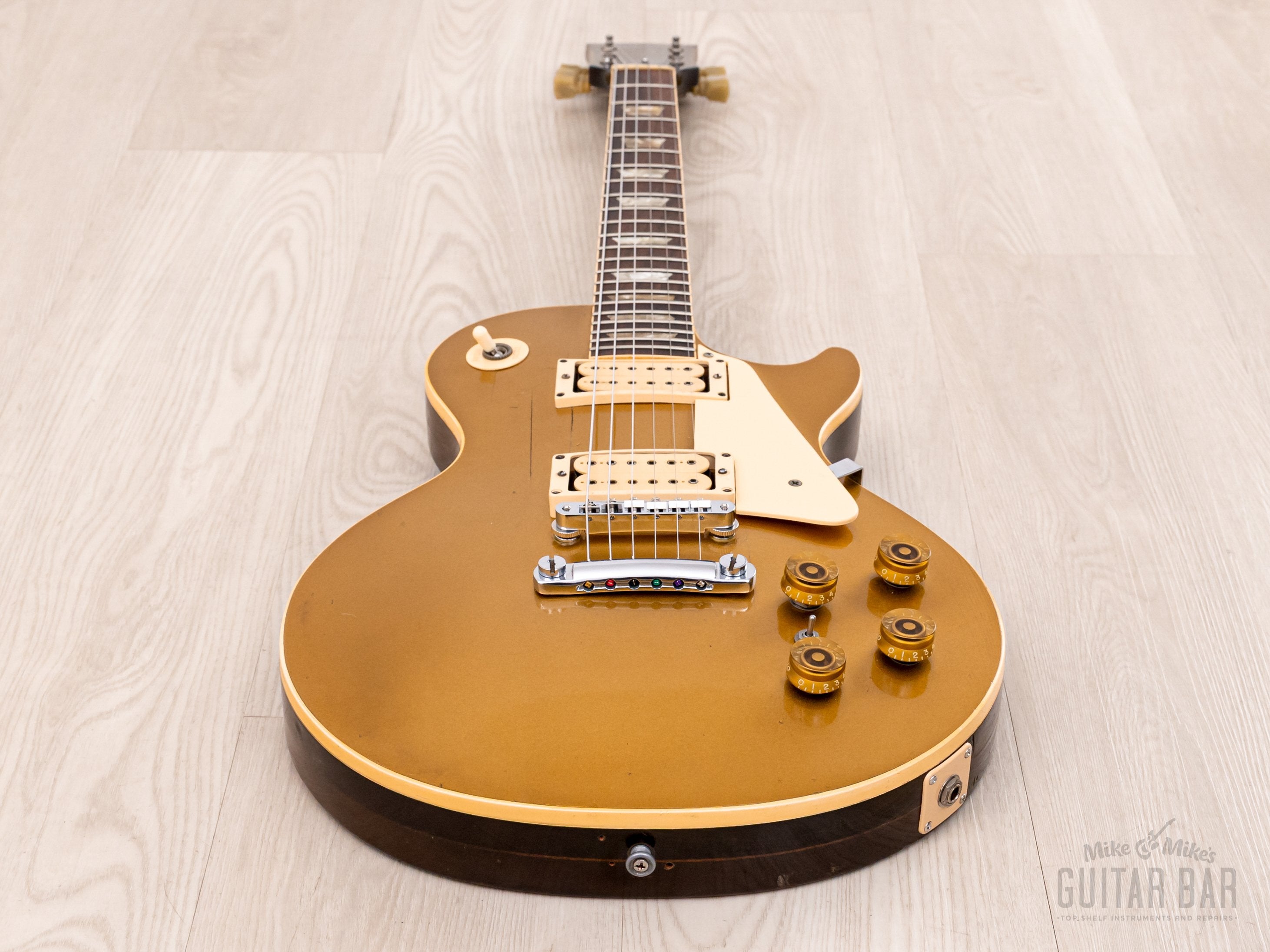 1973 Gibson Les Paul Deluxe Goldtop, Standard Conversion w/ DiMarzio Super Distortion & Case