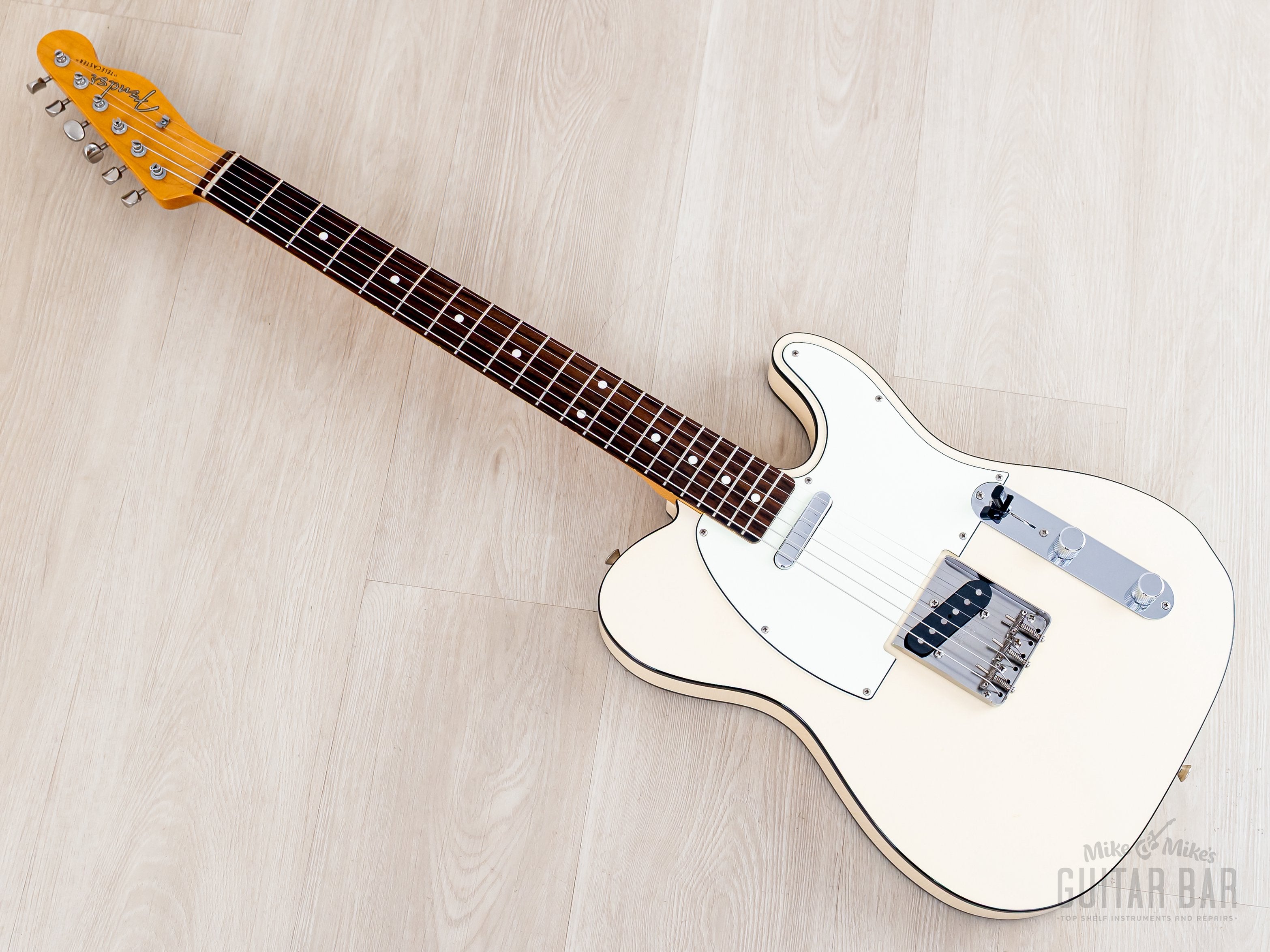 2014 Fender Telecaster Custom '62 Vintage Reissue TL62B Olympic White,