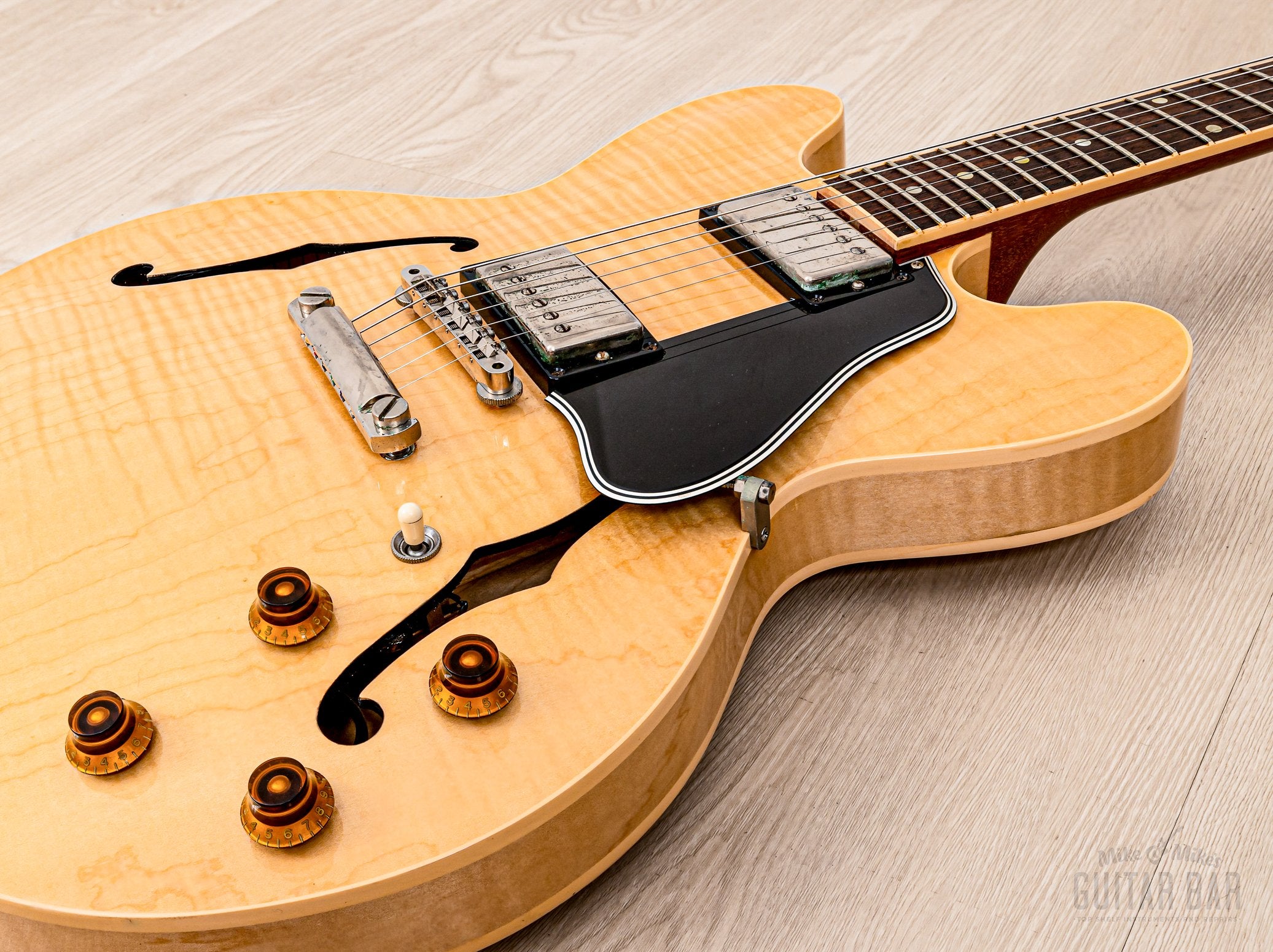 2005 Gibson Memphis ES-335 Dot Antique Natural, 100% Original & Near Mint w/ 57 Classic PAFs, Case