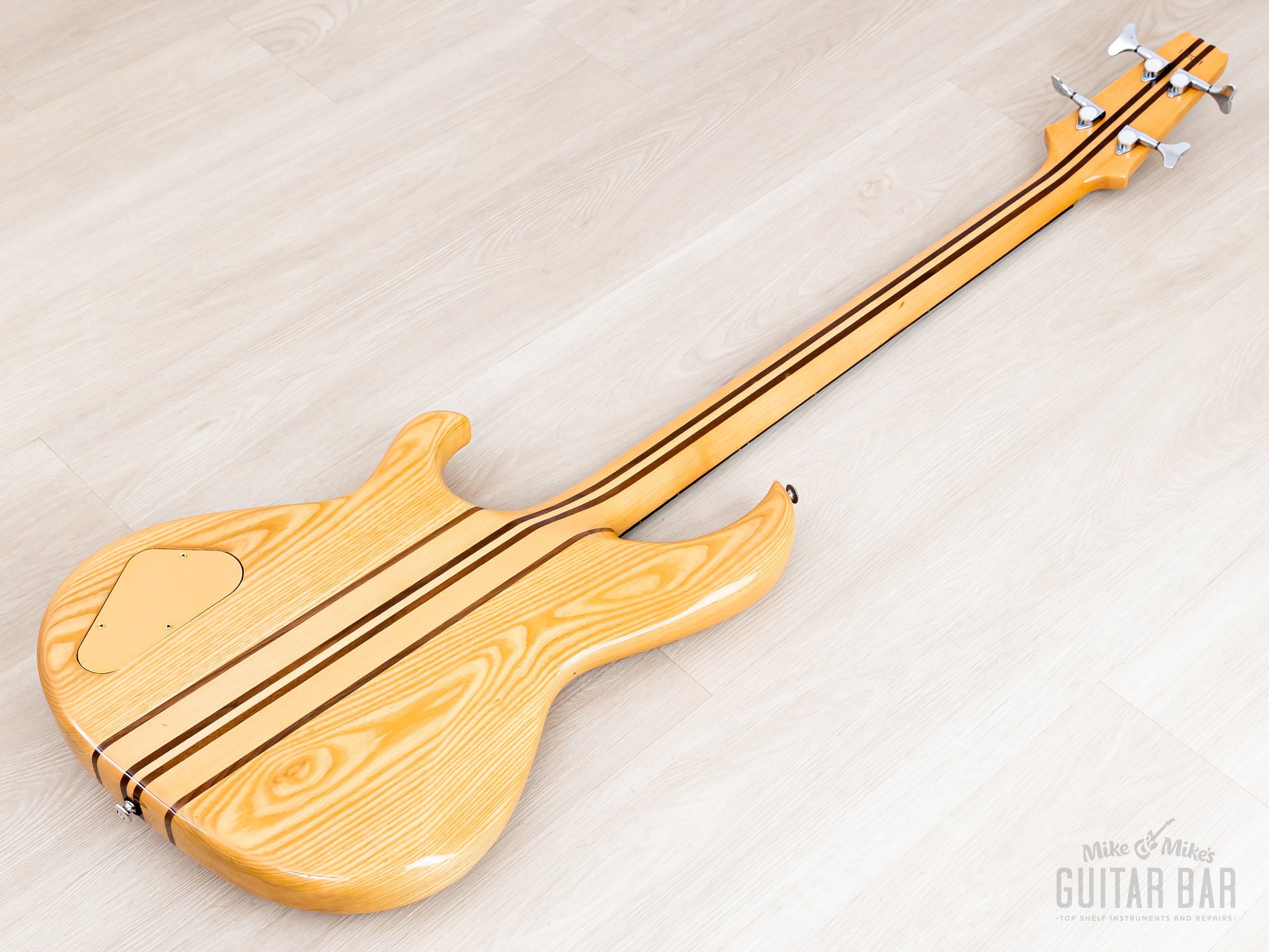 1981 Aria Pro II SB-700 Vintage Neck Through Bass Natural, Japan Matsu