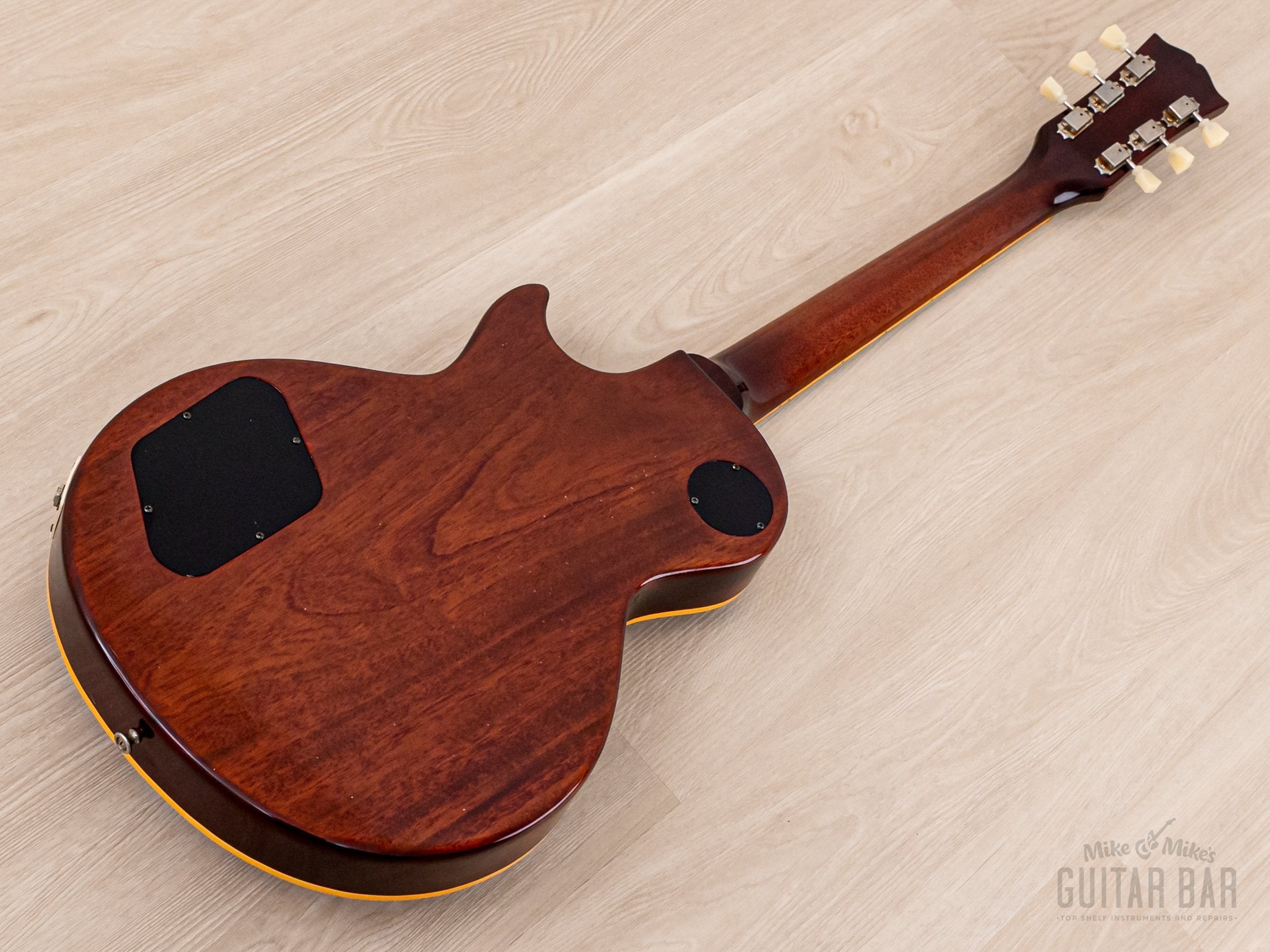 2022 Tom Bartlett 1959 Les Paul Standard ‘Burst Replica Amber Sunburst w/ Brazilian Board, Dave Stephens PAFs, Case