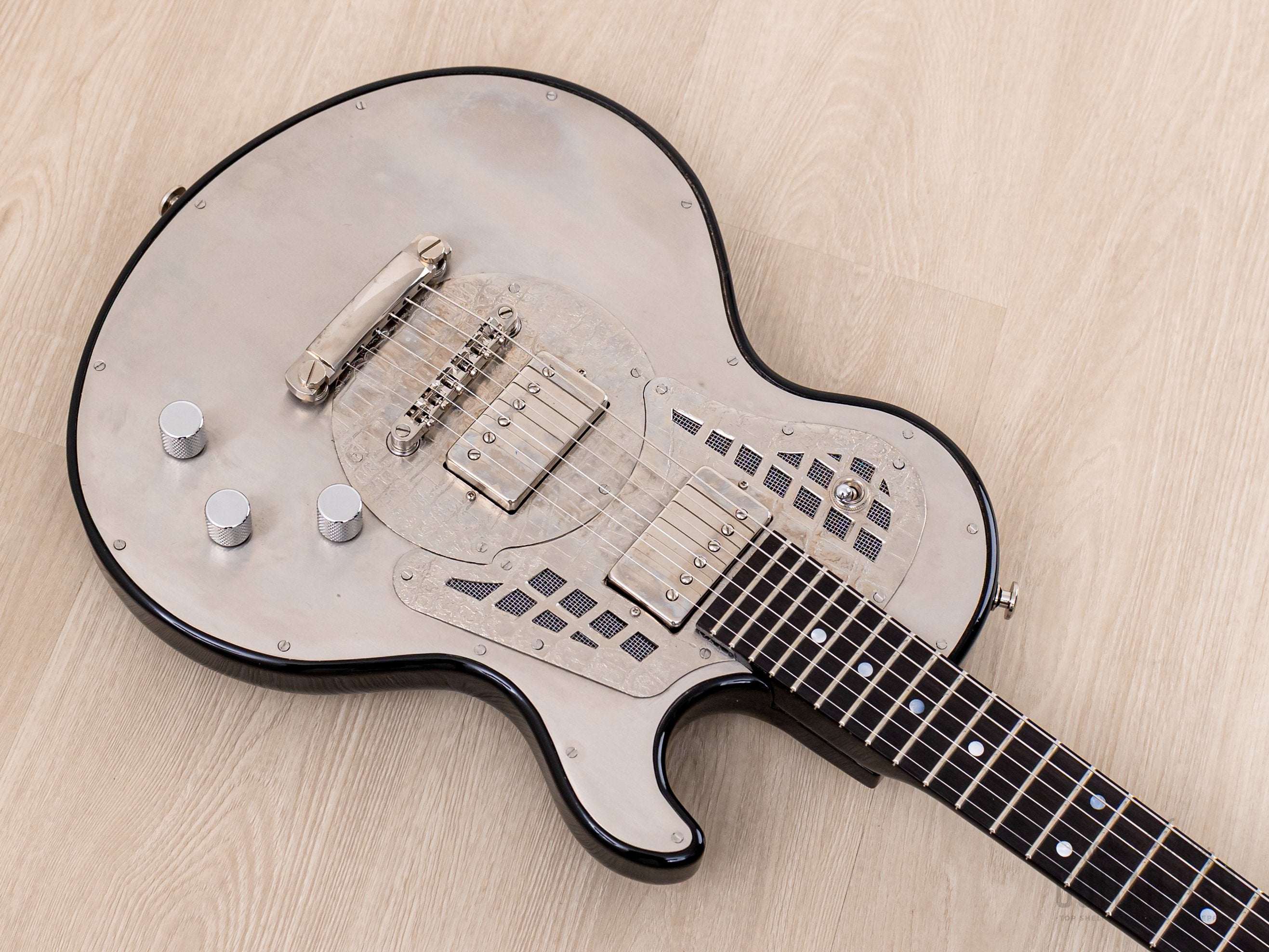 2003 James Trussart Brushed Steeltop One-Off, Harmonic Design Pickups & Custom Wiring w/ Case