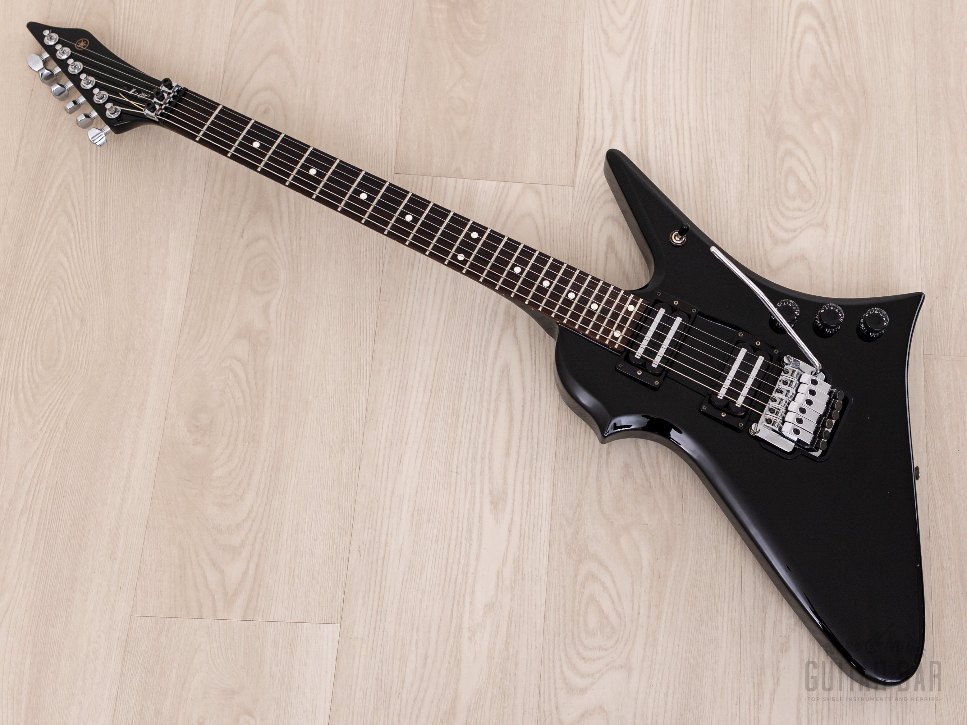 1988 Yamaha HR-III Vintage Guitar Black, Kyoji Yamamoto Bow Wow