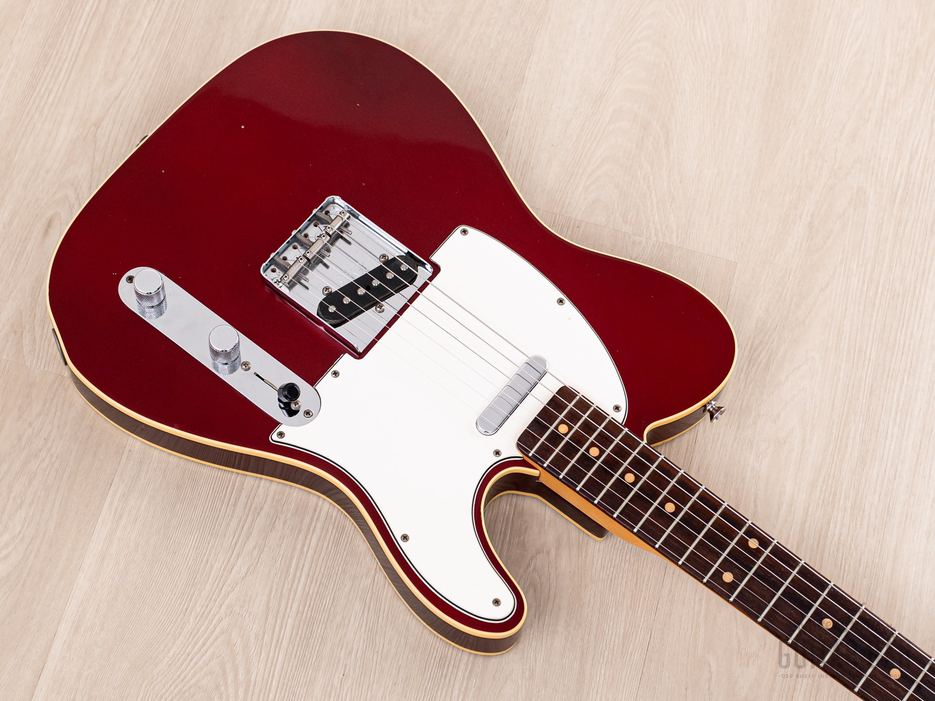 2003 Fender Custom Shop 1960 Telecaster Custom Time Machine Series NOS Candy Apple Red w/ COA, Case, Tags