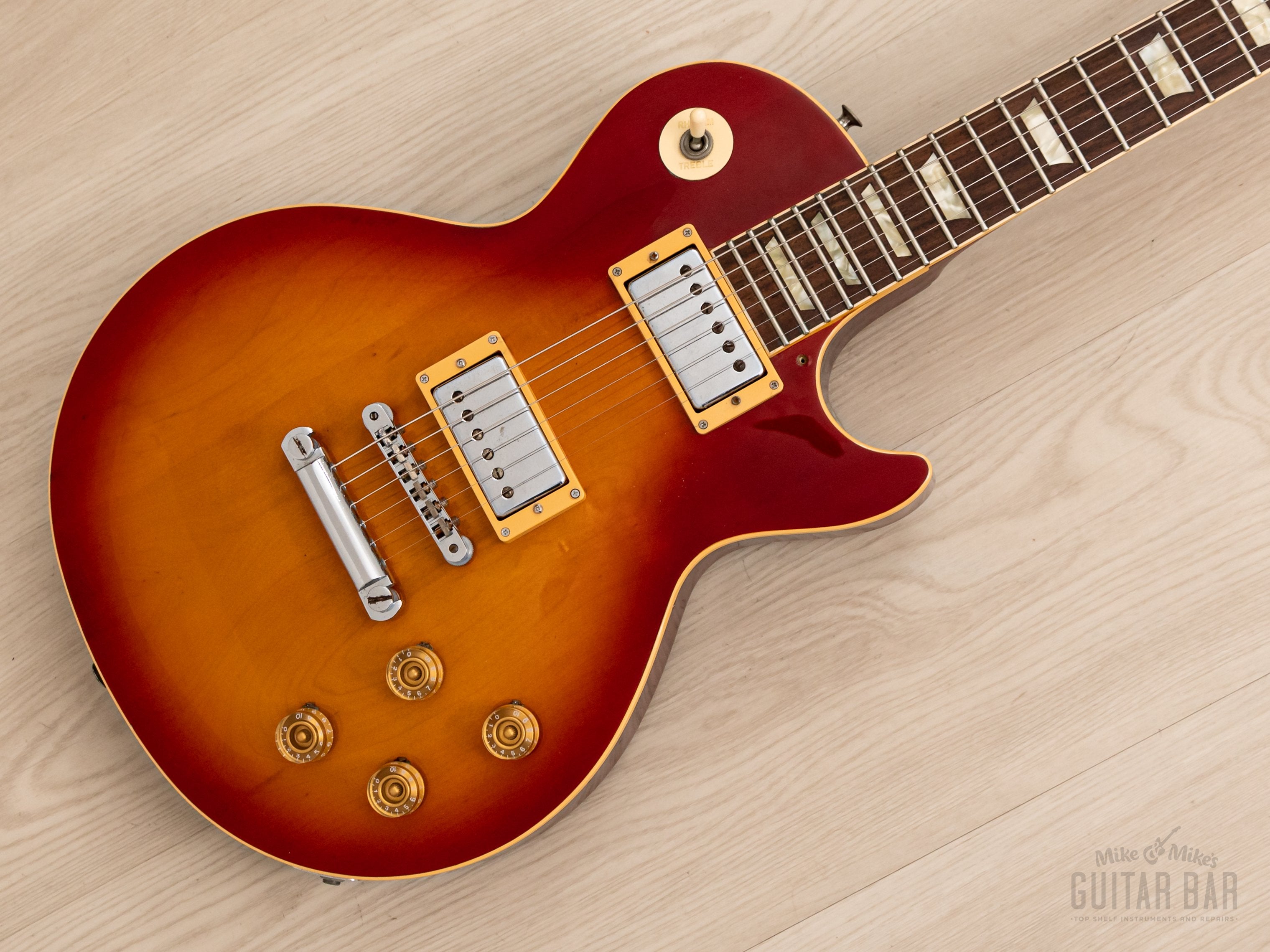 1990 Orville Les Paul Standard LPS-75 Cherry Sunburst, Gibson-Licensed, Japan