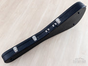V-shaped hardshell case, side view