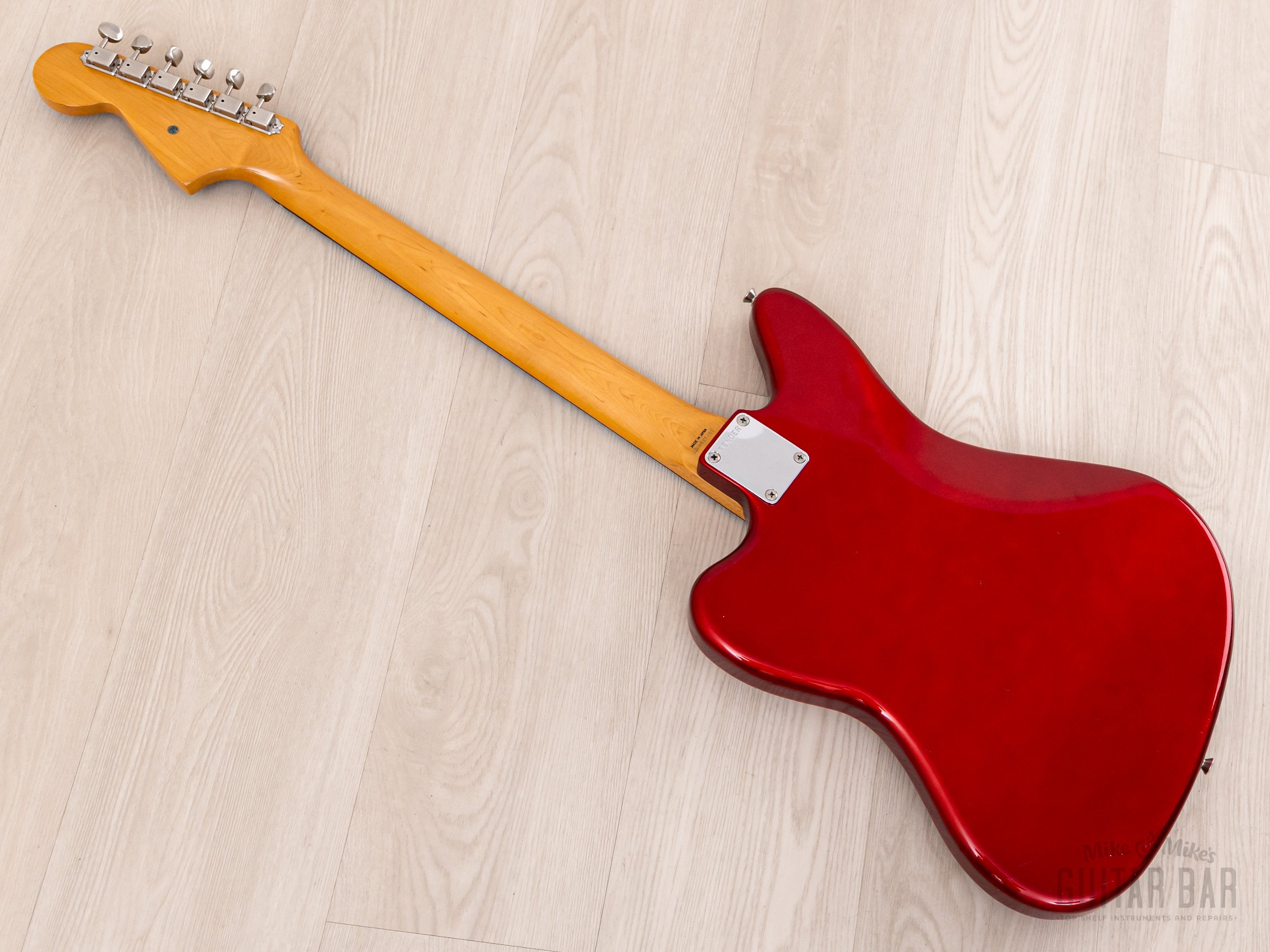 1986 Fender Jaguar '62 Vintage Reissue JG66-75 Candy Apple Red First-Year, Japan MIJ Fujigen
