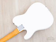 2016 Elk Cutlass CT Limited Edition White, back of body and neck plate