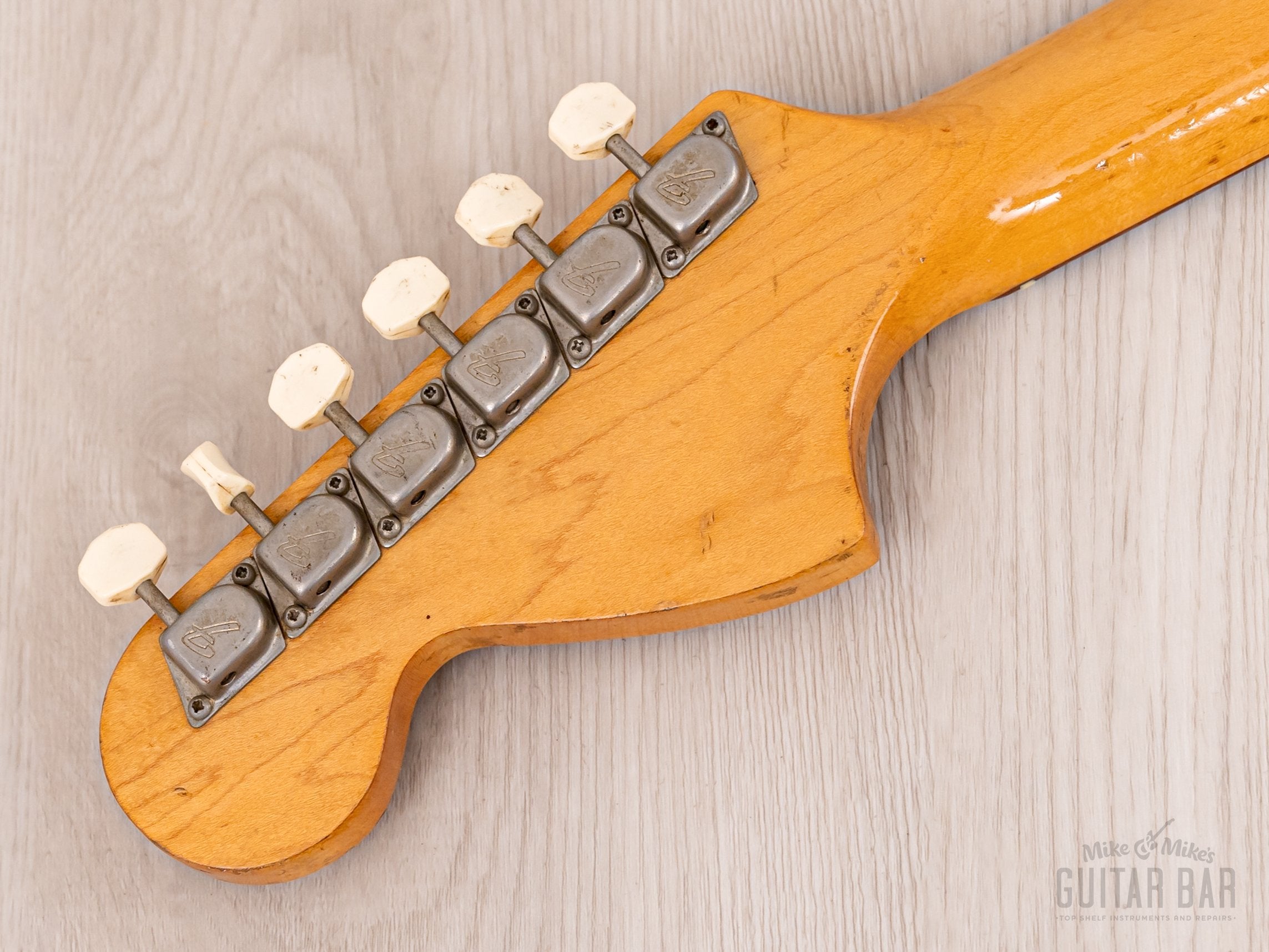 1974 Fender Competition Mustang Vintage Offset Guitar Competition Red