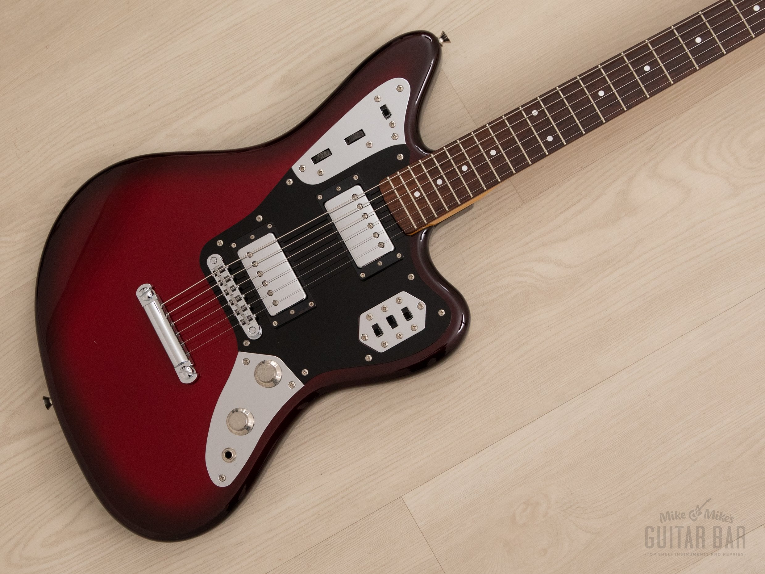 2010 Fender Jaguar HH JGS-78 Offset Electric Guitar Gunmetal Red Burst –  Mike u0026 Mike's Guitar Bar