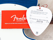 2016 Fender Classic 60s Telecaster Custom Trans Blue, Fender hangtags