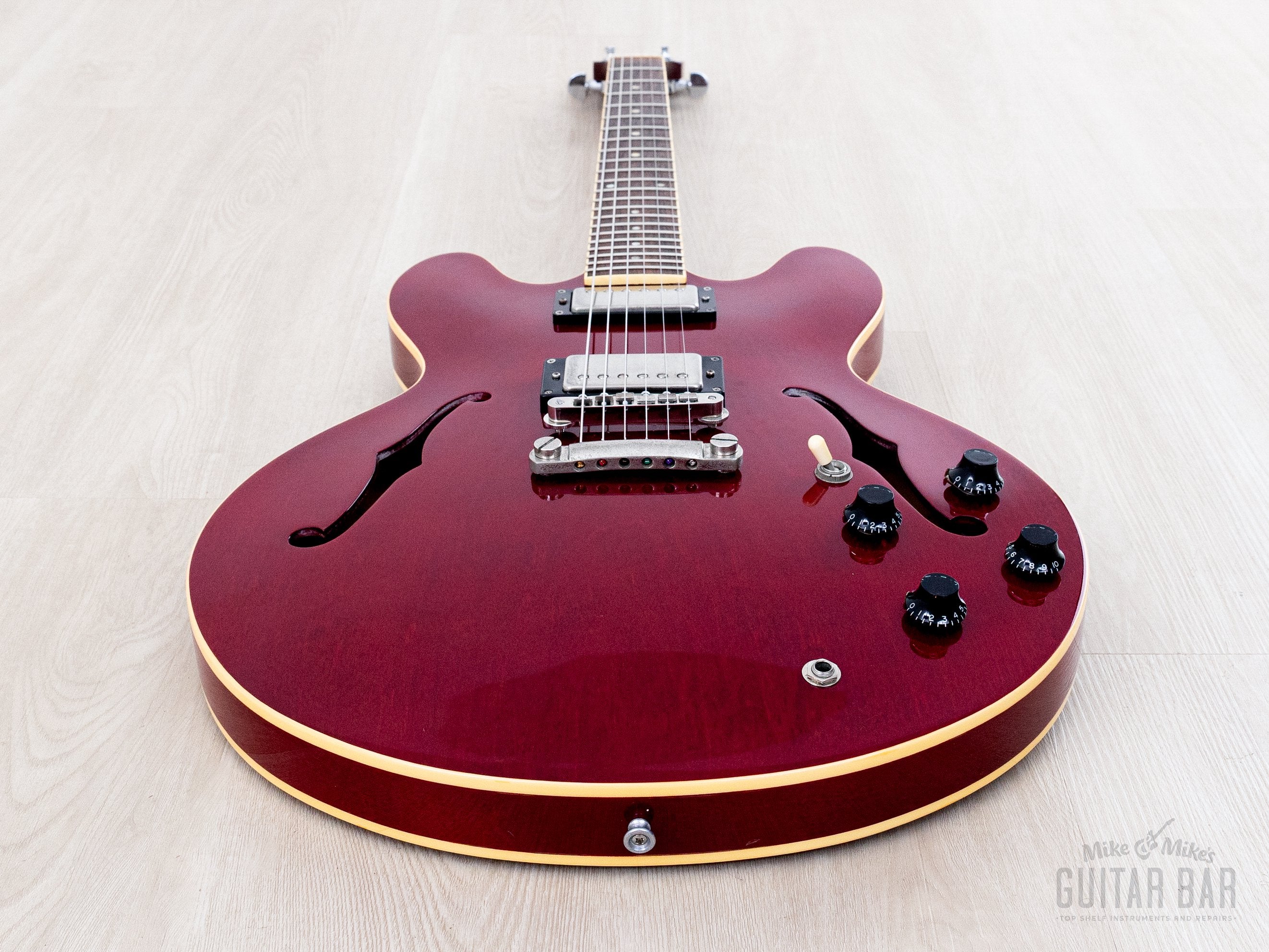 2000 Epiphone by Gibson ES-335 Dot Semi Hollow Guiar Cherry, Pre-Eliti