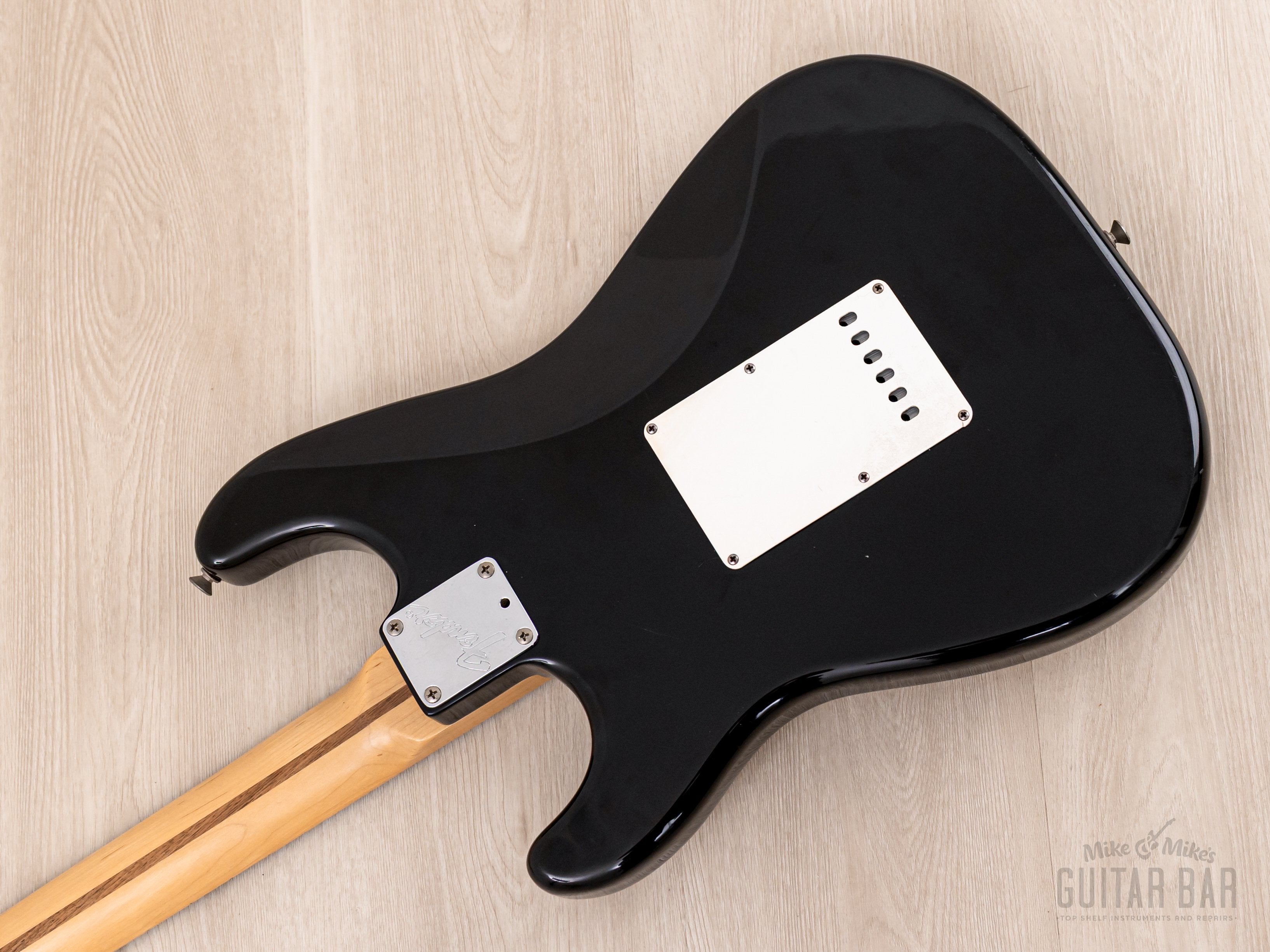 1994 Fender Eric Clapton Artist Series Signature Stratocaster Blackie 100% Original w/ Lace Sensors, TBX & Tweed Case