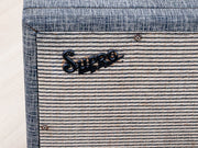 Supro Model 24 logo and grillcloth