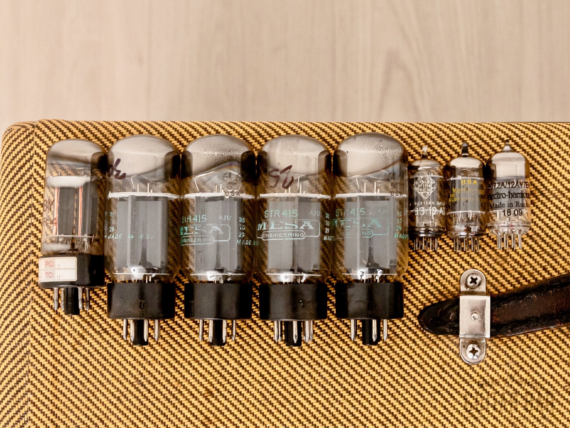 1958 Fender High Power Tweed Twin 5F8-A Vintage Tube Amp 2x12 w/ Jense