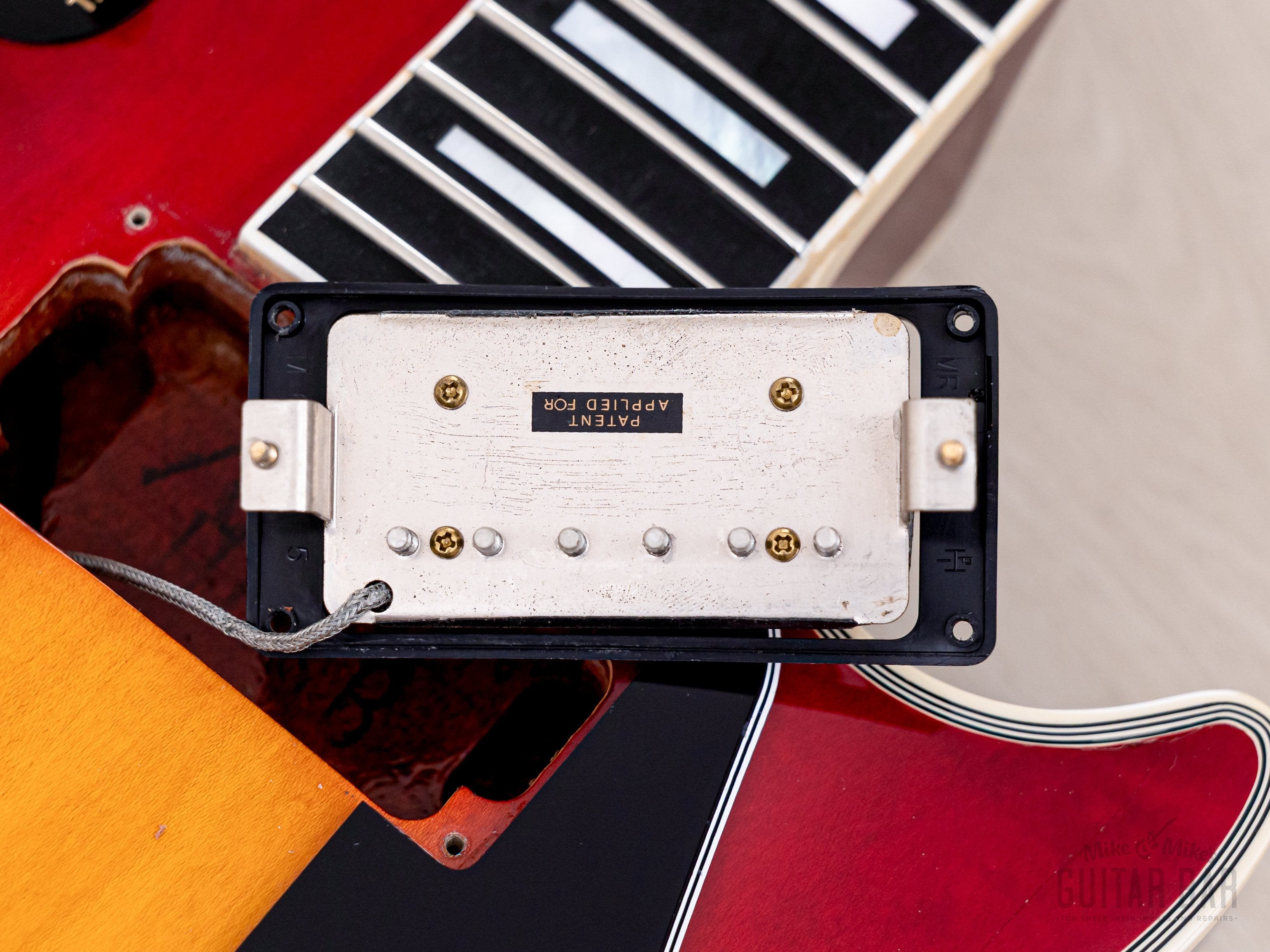 ギター Gibson HERITAGE CUSTOM 1990 Gibson Les Paul Custom Heritage Cherry Sunburst, Near-Mint w/ Zeb