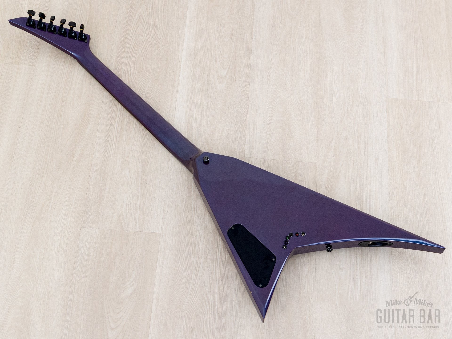 1993 Grover Jackson Randy Rhoads Standard V Blue Purple w/ DiMarzio DP