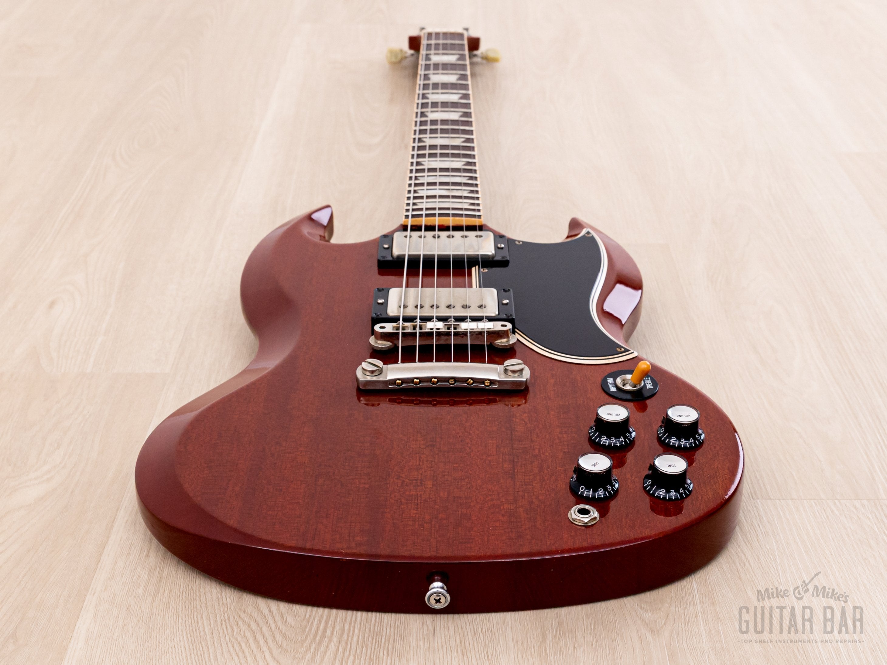 2008 Gibson Custom Shop Historic VOS ‘61 Les Paul SG Standard Heritage Cherry w/ Duncan Antiquity PAFs, Case & COA