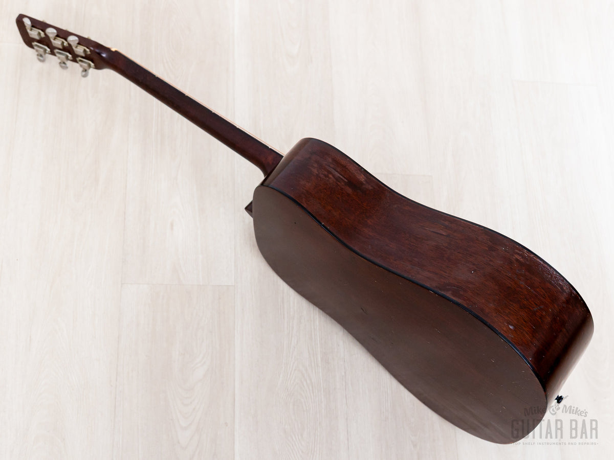 1960 Martin D-18 - back angle