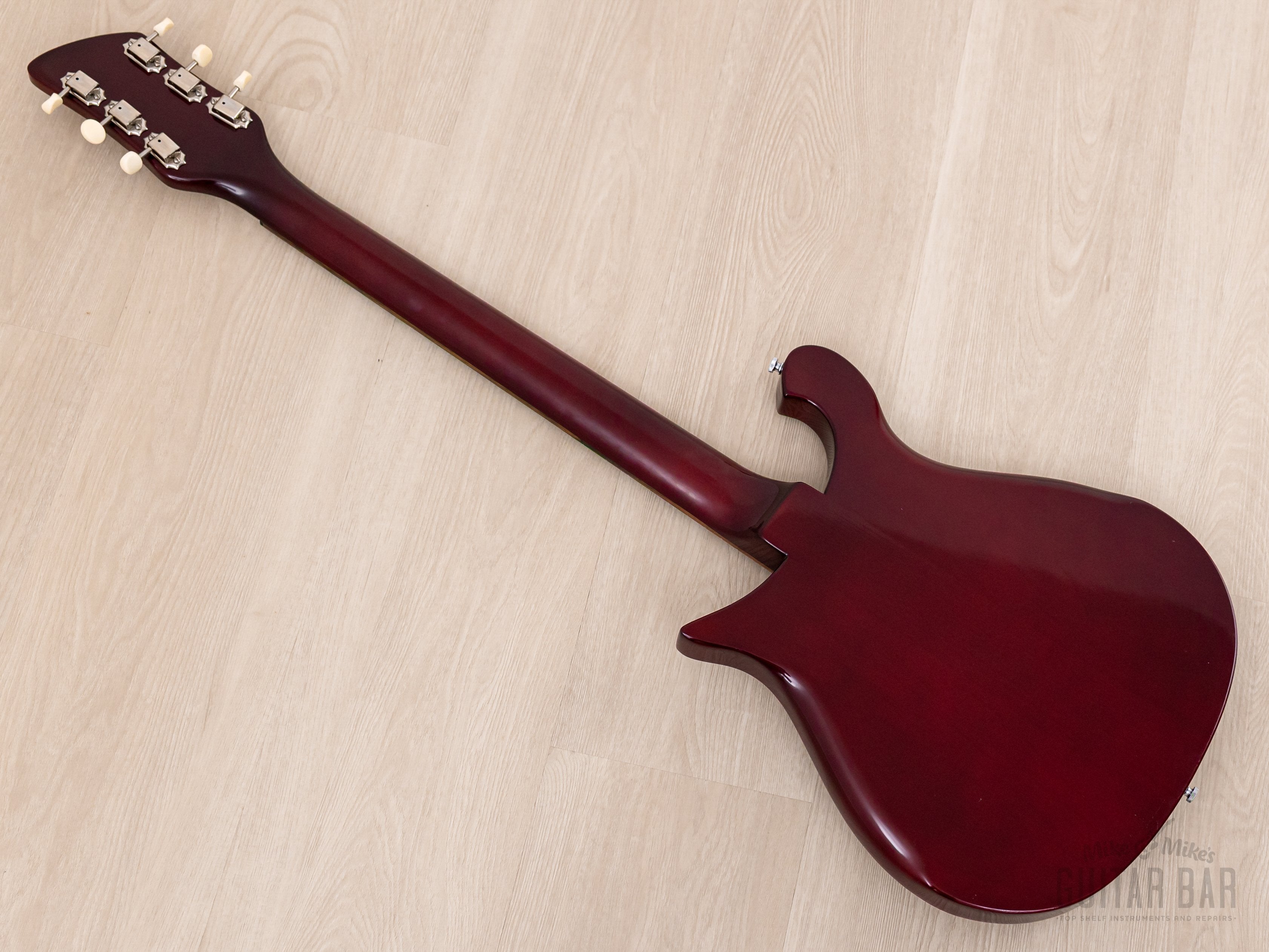 1999 Rickenbacker 425V63 Limited Edition Vintage Reissue Burgundyglo w/ Toaster Top, Case