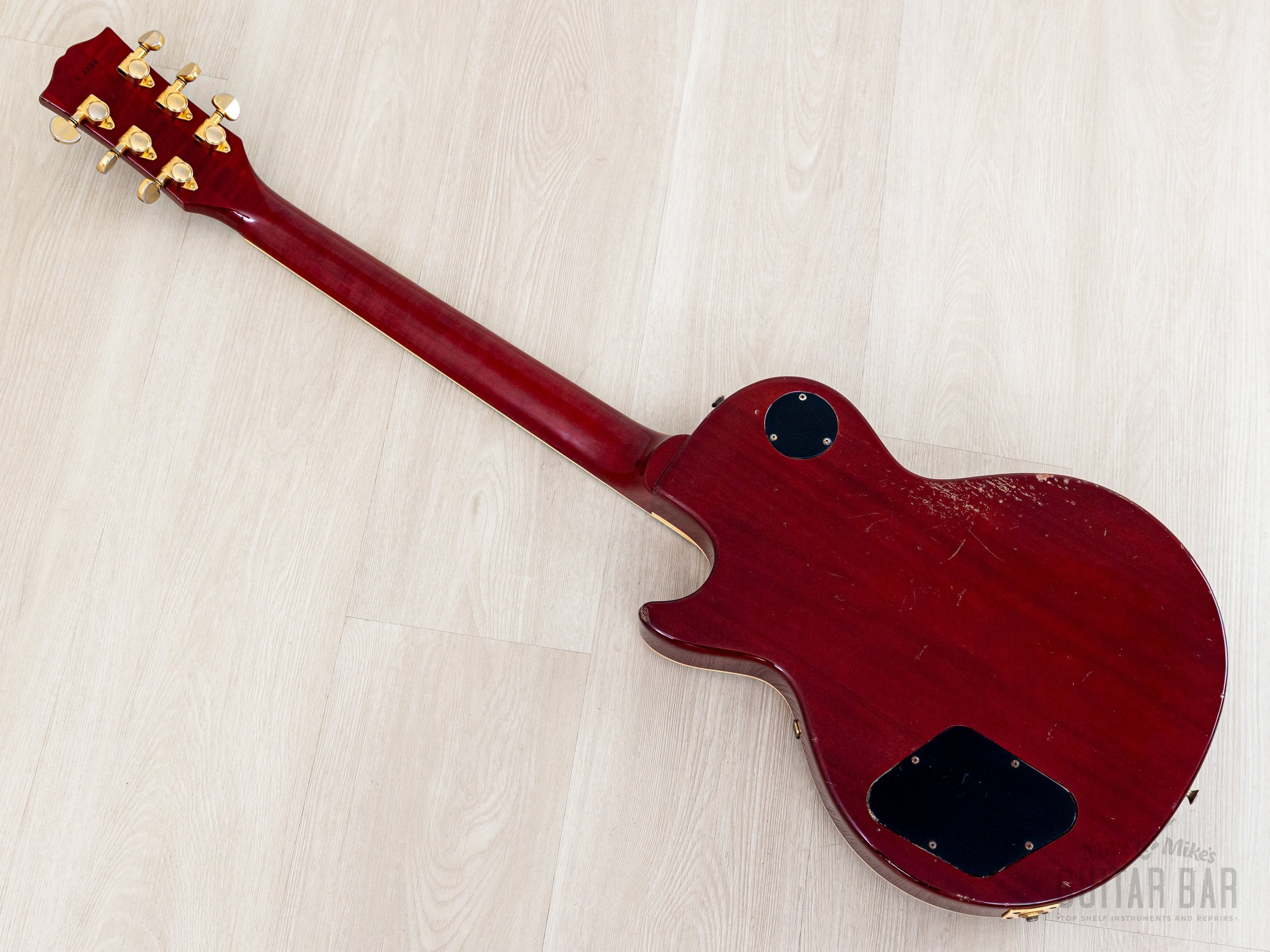 1985 Greco Mint Collection EG59-240 Burst Standard Carved Top w/ Dry H