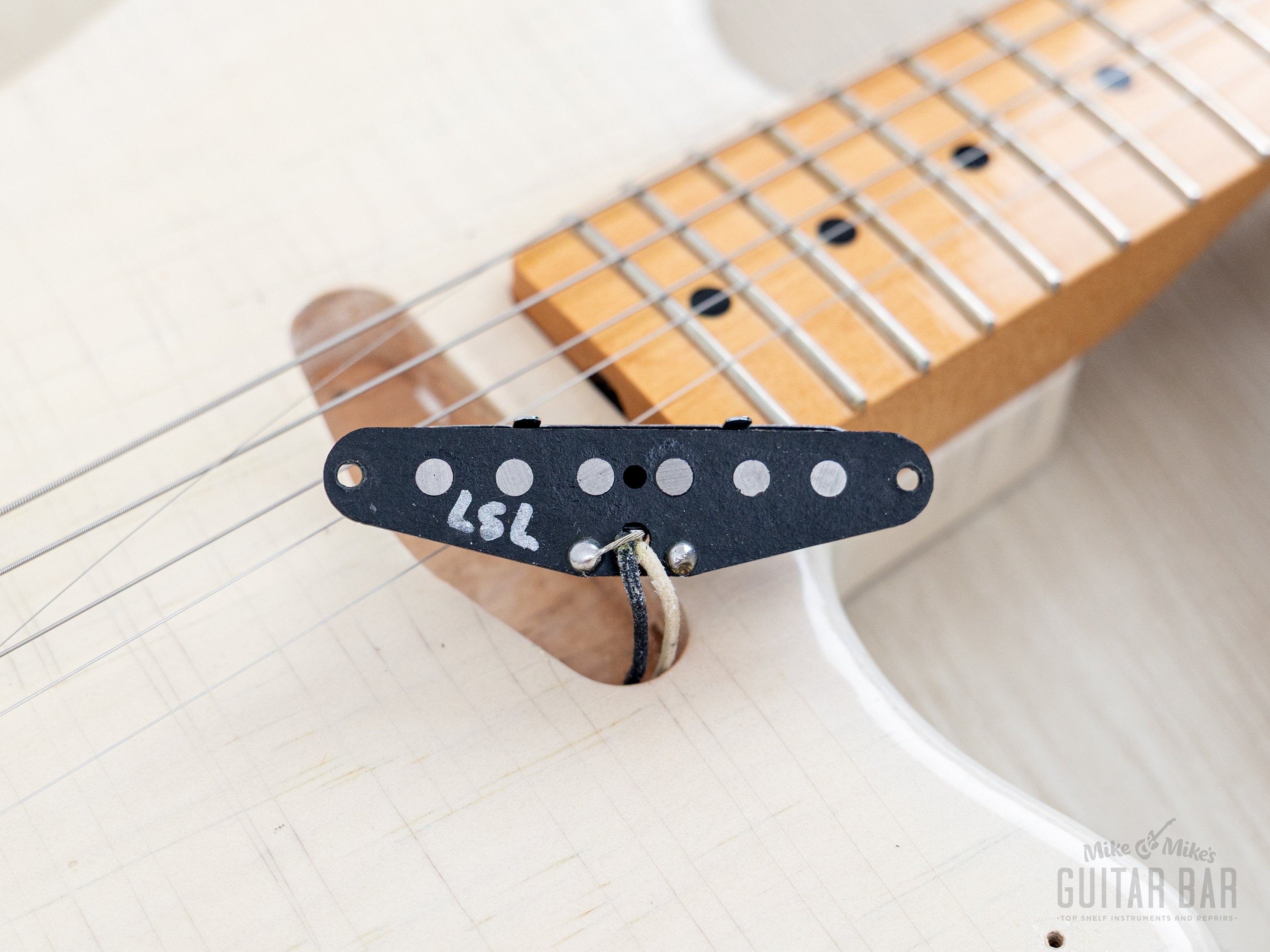 2018 Fender + MJT Telemaster Partscaster Blonde Lacquer Relic, Lightwe