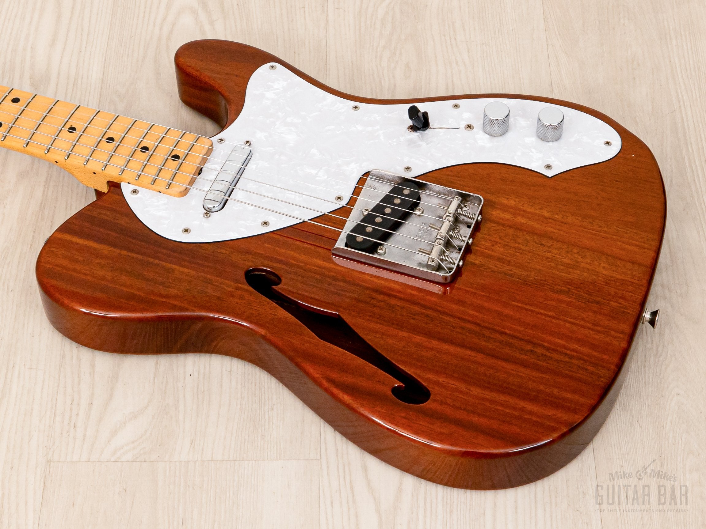 2014 Fender Telecaster Thinline ‘70 Vintage Reissue Mahogany TN70/MAHO, Near-Mint, Japan MIJ