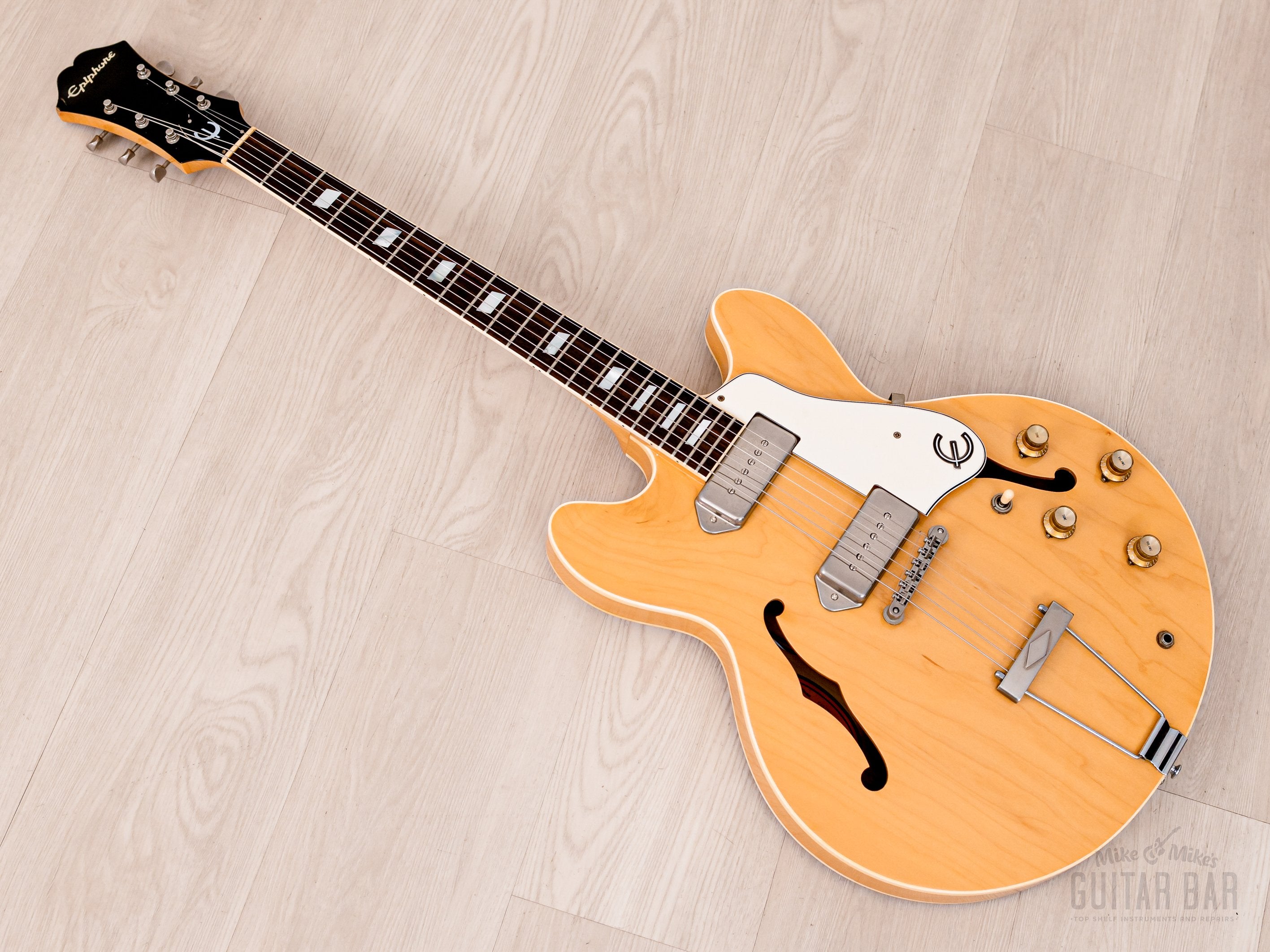 1996 Epiphone Casino Natural Near-Mint, Pre-Elitist Revolution, Japan Terada