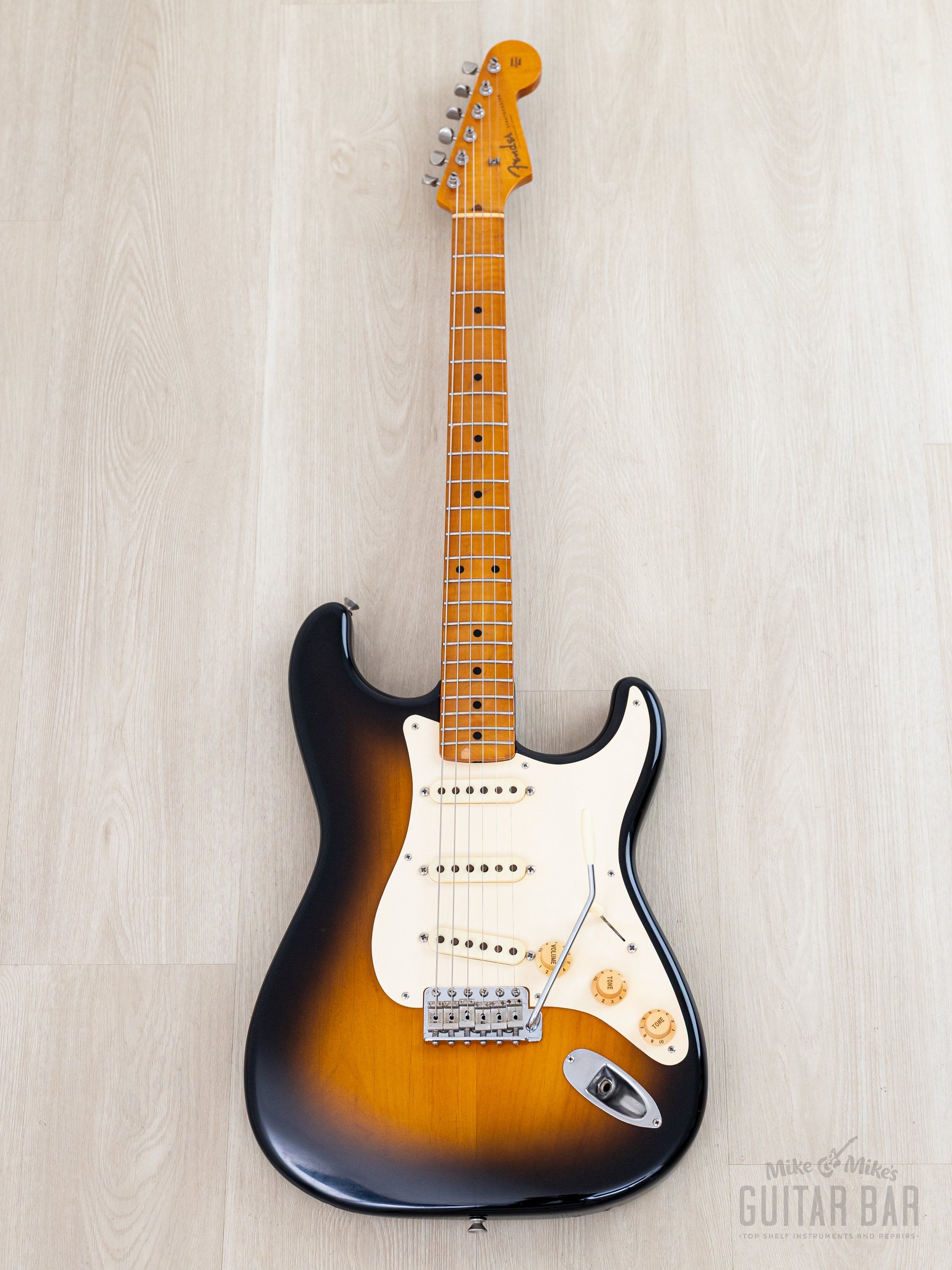 1987 Fender '57 Stratocaster ST57-115 Sunburst Lacquer w/ USA Pickups