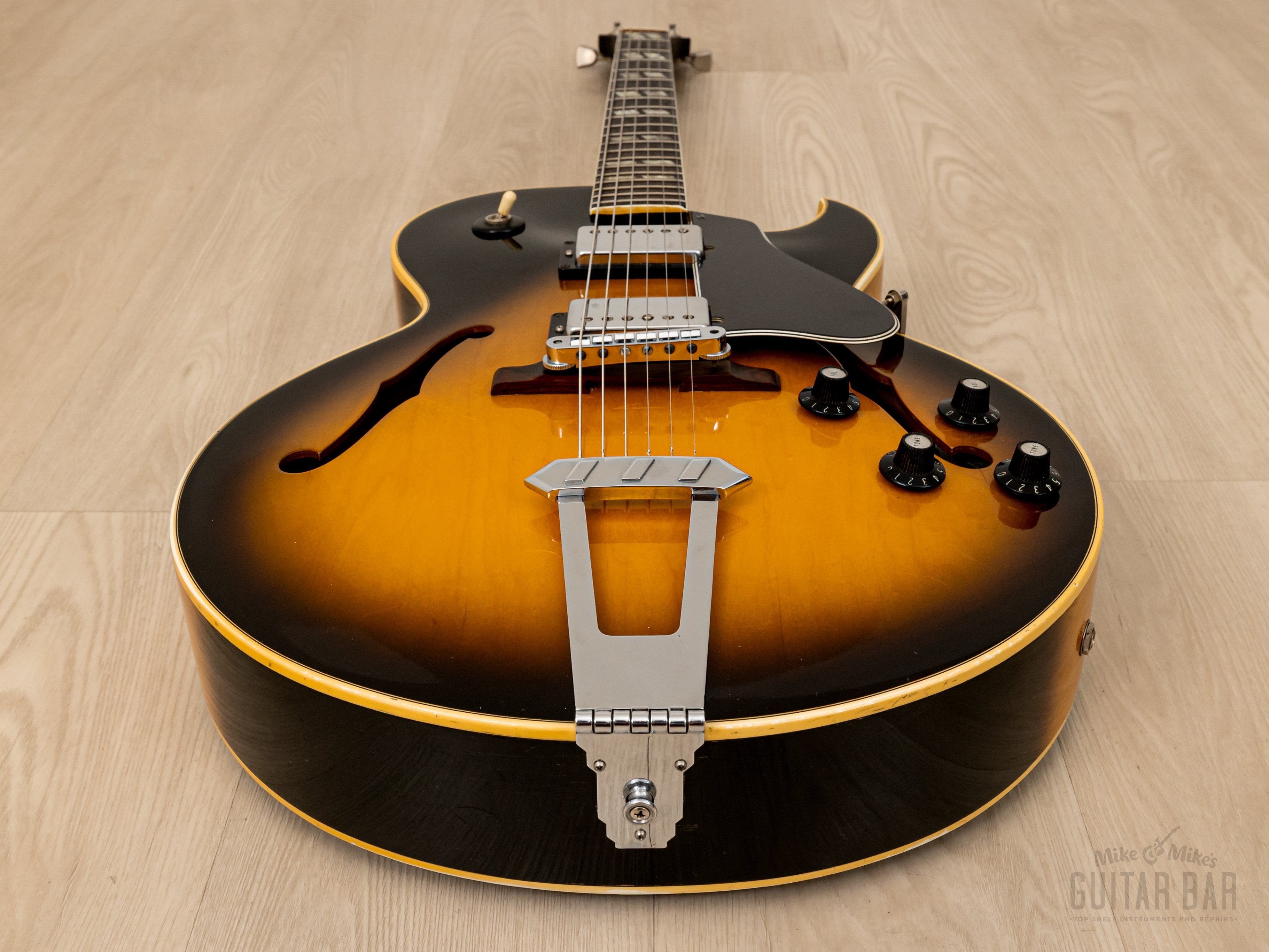 1975 Gibson ES-175 D Vintage Archtop Electric Guitar Tobacco Sunburst –  Mike & Mike's Guitar Bar