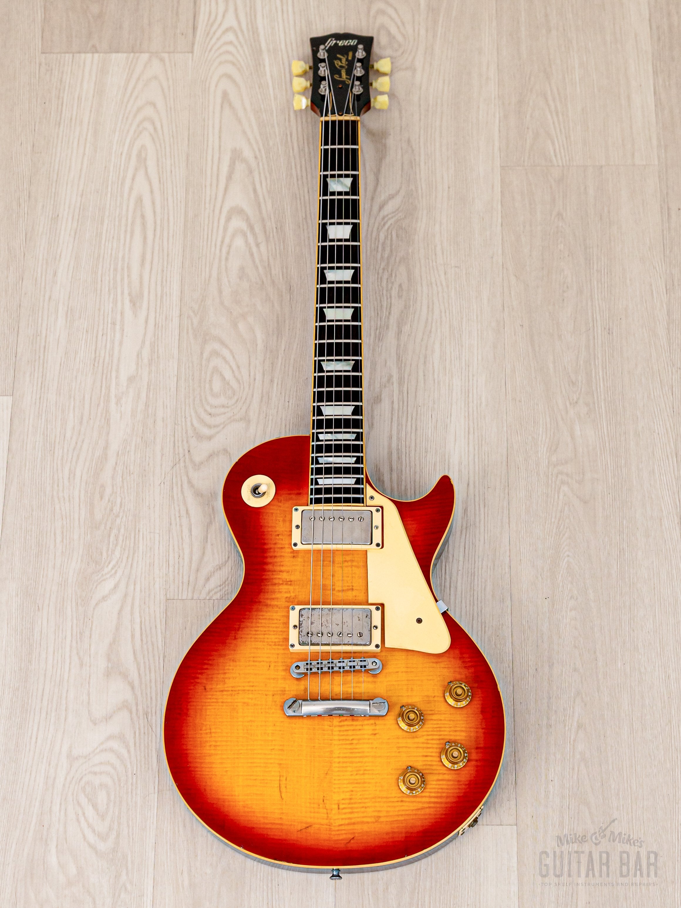 1980 Greco Super Real EGF1000 Burst Lacquer Finish w/ Dimarzio PAFs, Japan