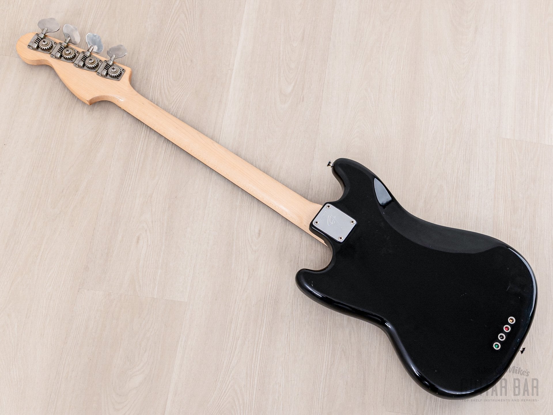 1976 Fender Mustang Bass Vintage Short Scale Bass Black 100% Original