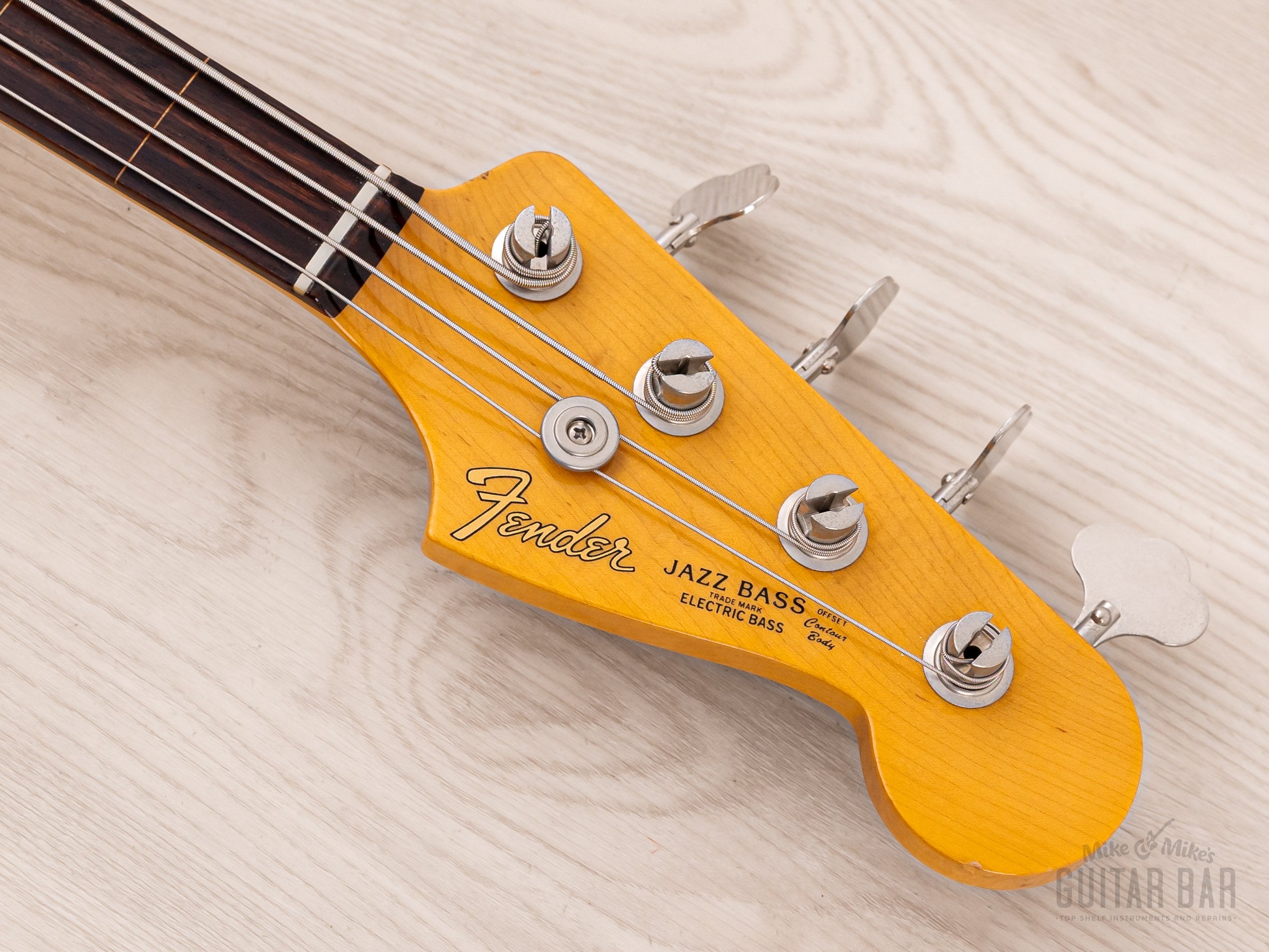 2007 Fender Jazz Bass Fretless '62 Vintage Reissue JB62-FL, Near-Mint w/ USA Pickups, Japan CIJ, Jaco