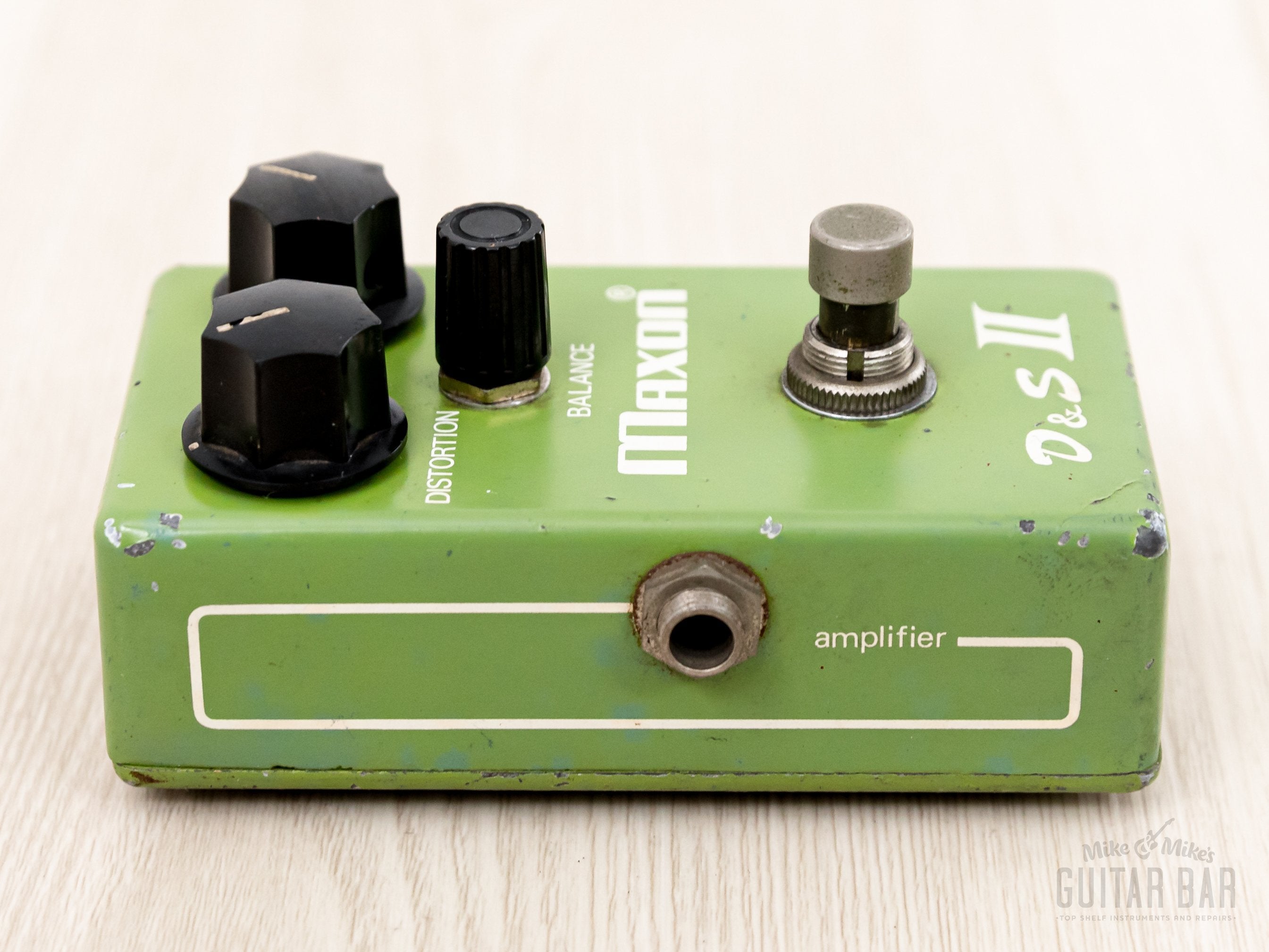 1970s Maxon D&S II Distortion Sustainer Vintage Overdrive Guitar Effec