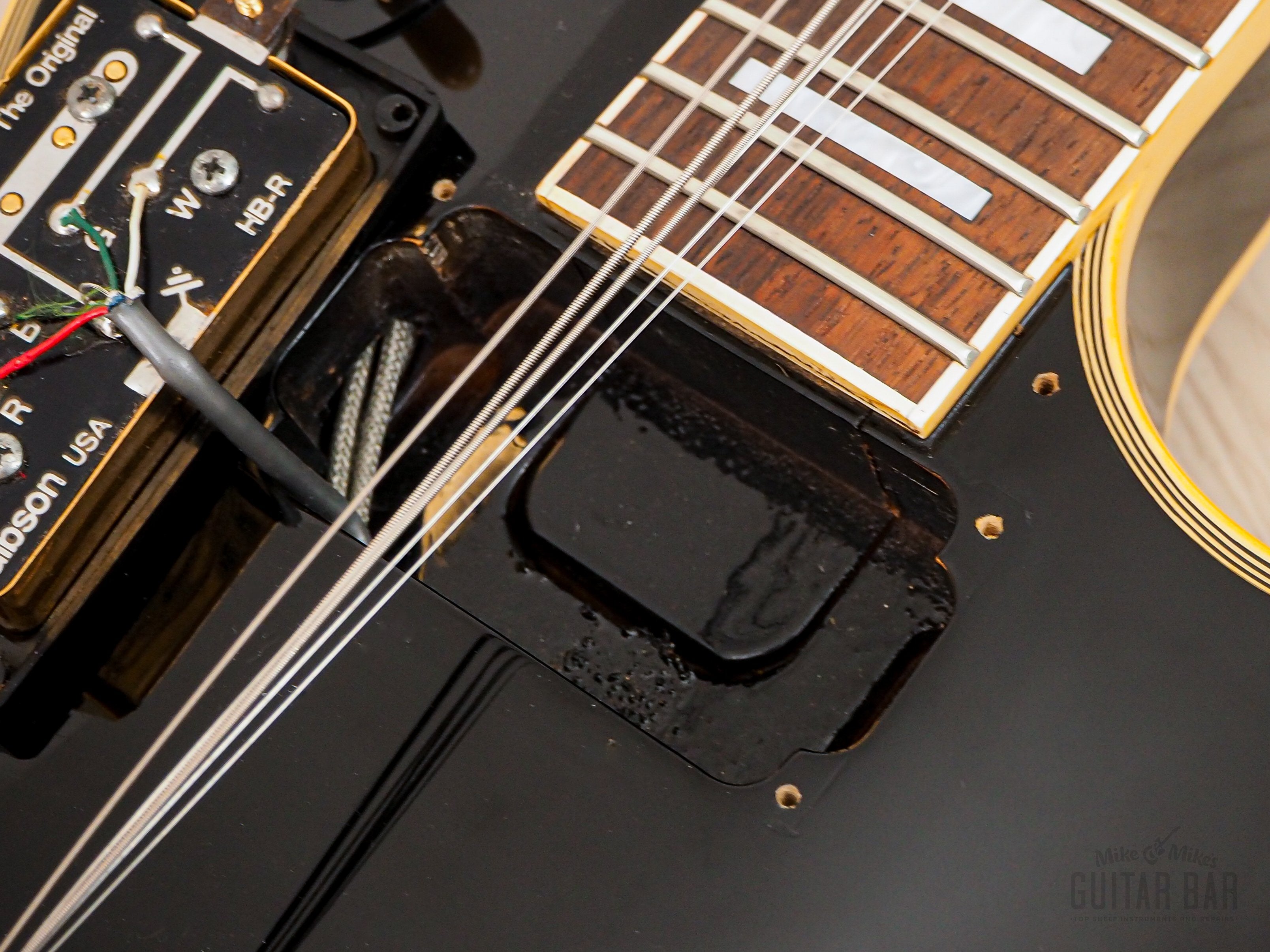 1989 Orville by Gibson Les Paul Custom LPC-EB Black Beauty w/ USA Bill Lawrence Humbuckers