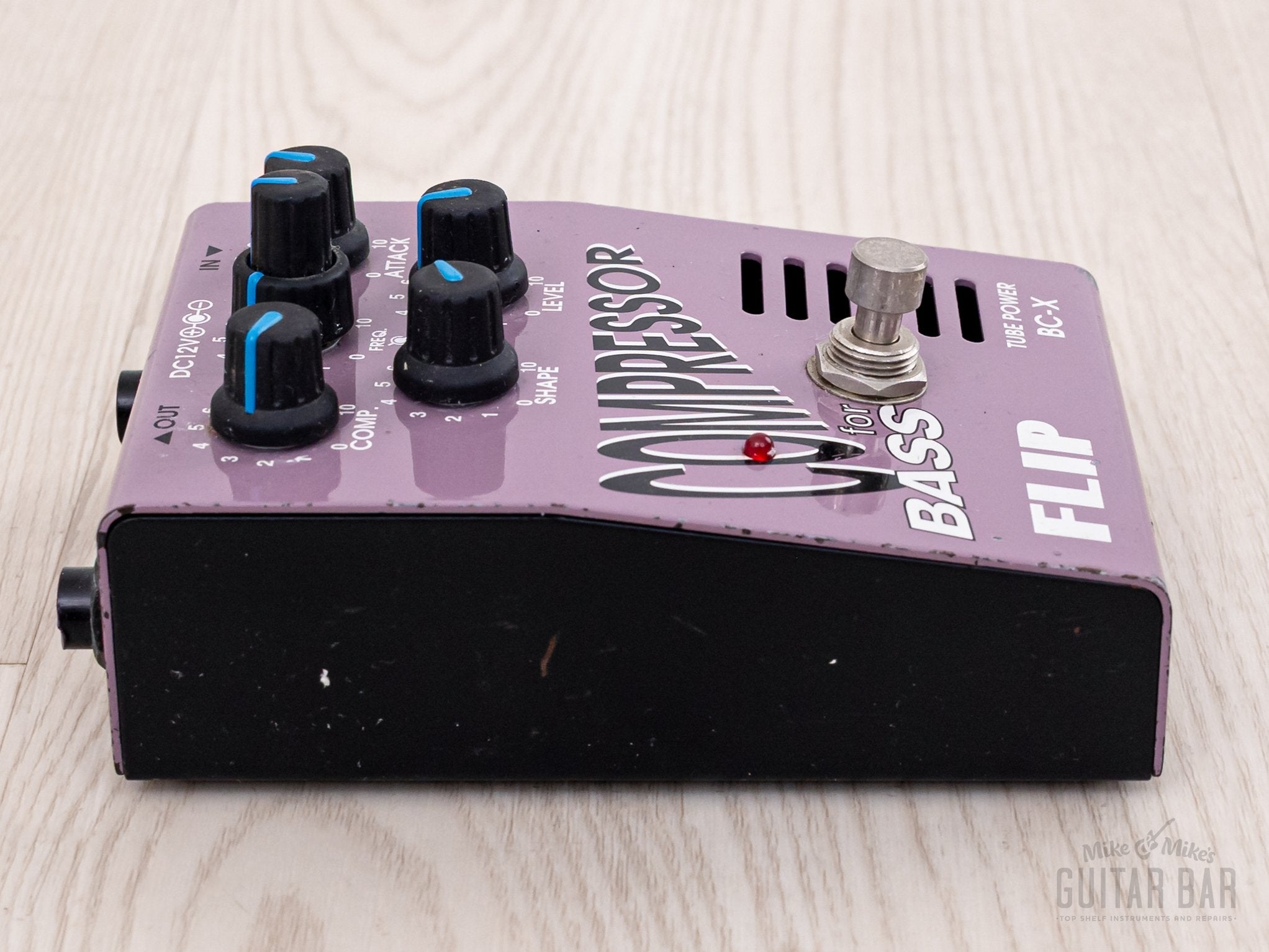 Guyatone Flip BC-X Compressor For Bass Tube-Driven Effects Pedal