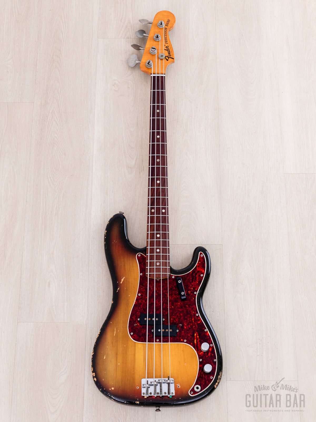 1971 Fender Precision Bass full front view