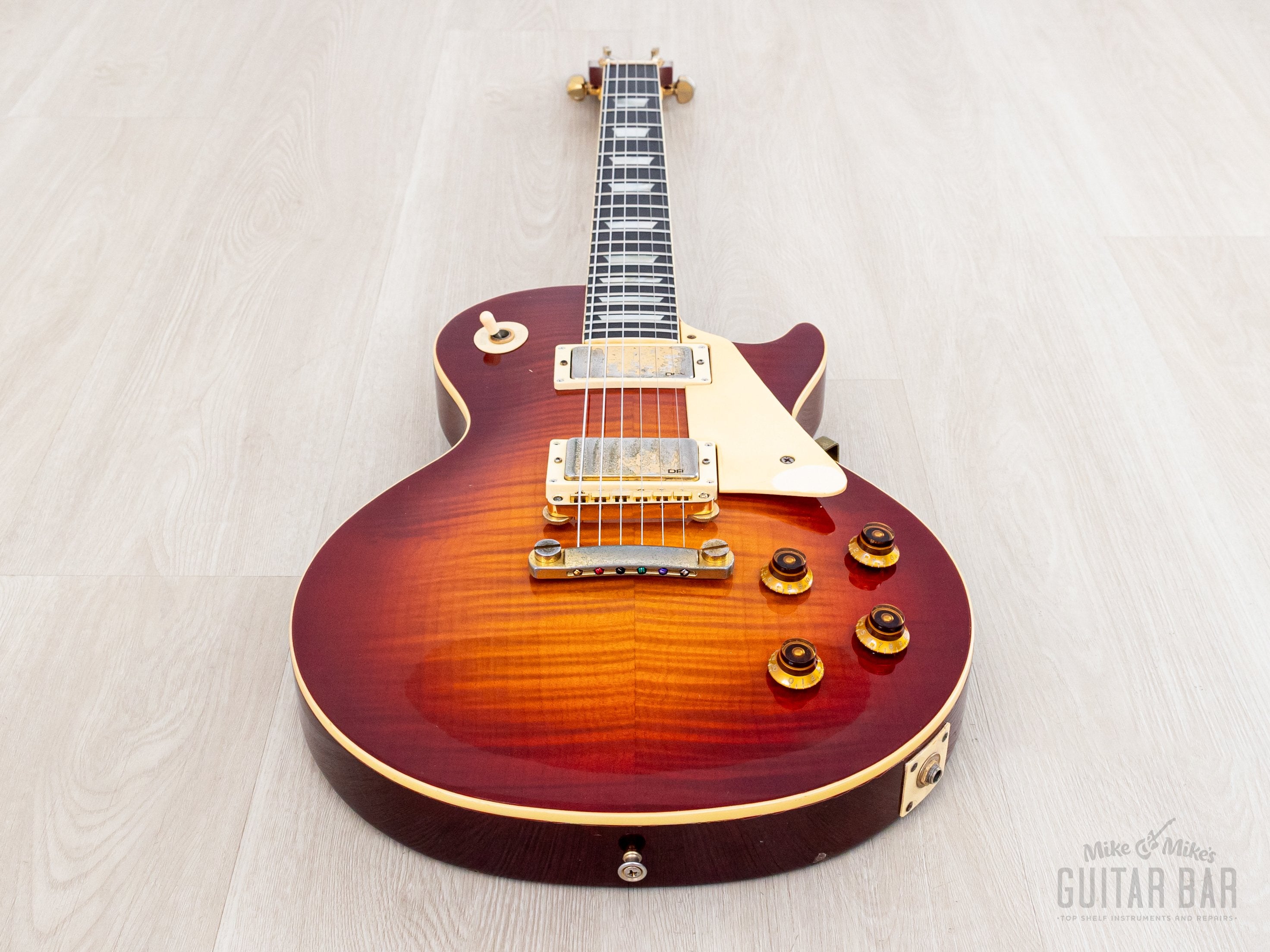 1985 Greco Mint Collection EG59-240 Burst Standard Carved Top w/ Dry H