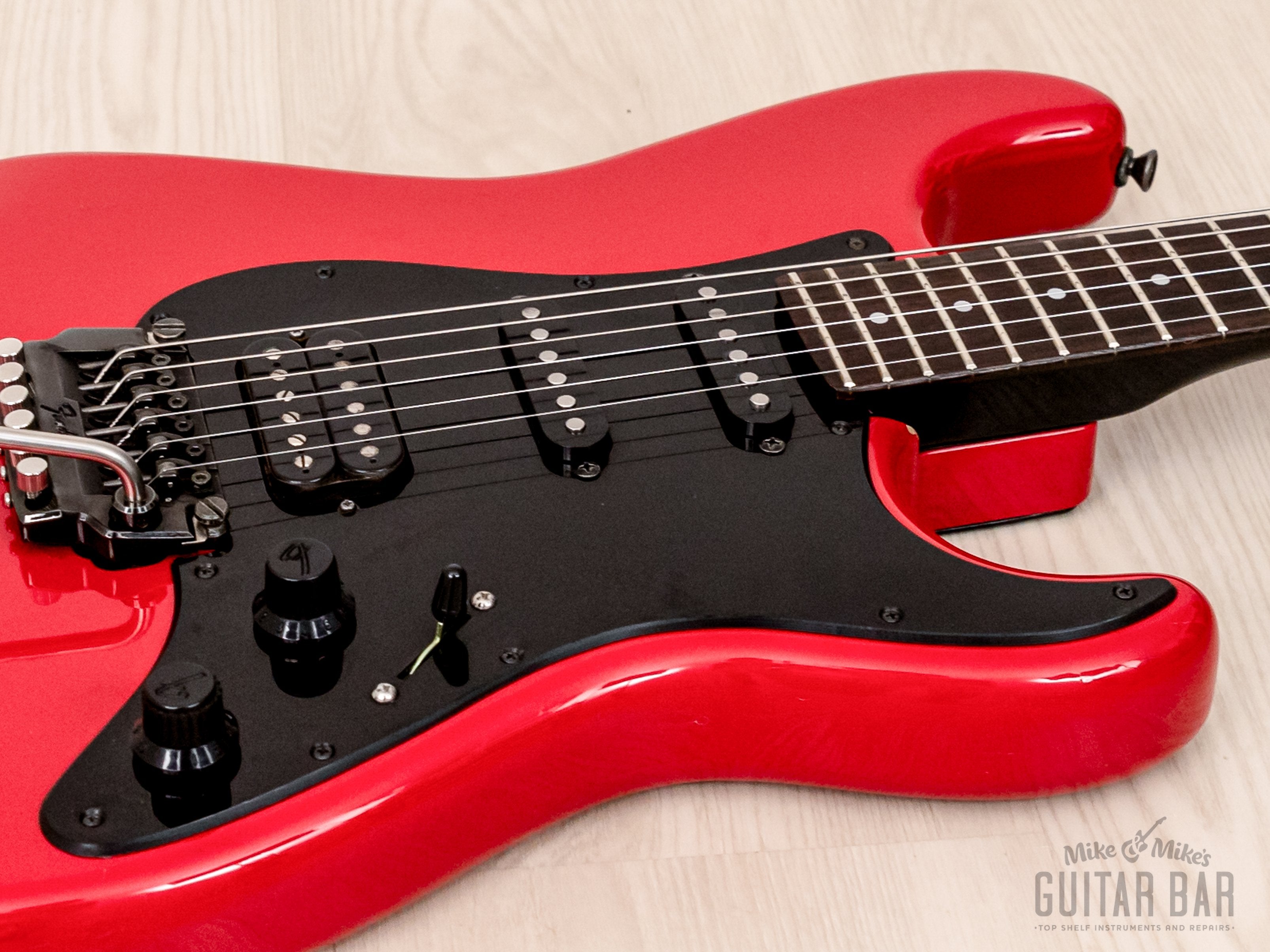 1985 Fender Boxer Series Stratocaster ST-556 Torino Red 100% Original, Japan MIJ Fujgen